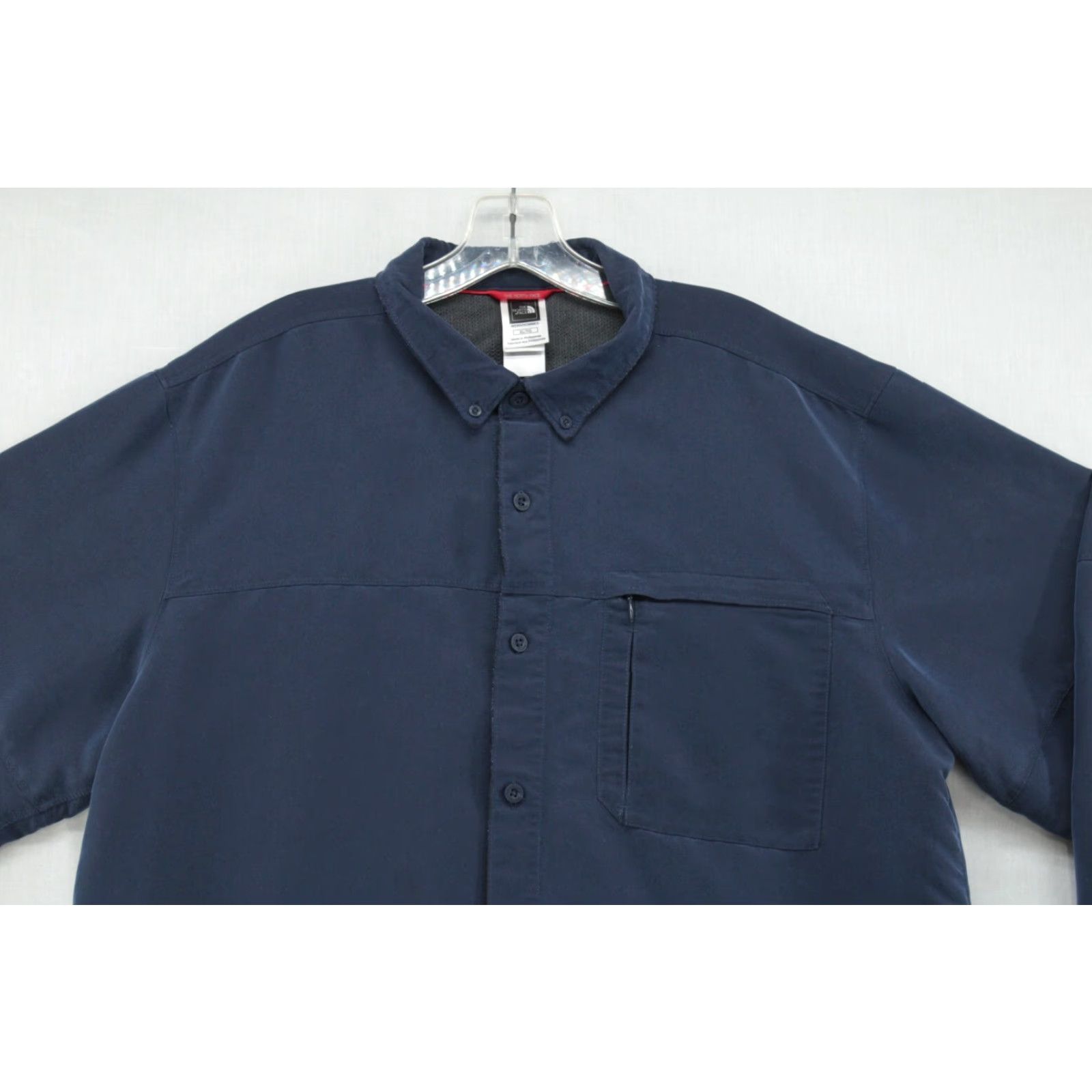 The North Face The North Face Modal Blend Shirt Mens XL Blue Long Sleeve Button-Down Hike 90s Dad Gorpcore Cabincore Outdoors Shirt Size US XL / EU 56 / 4 - 4 Thumbnail
