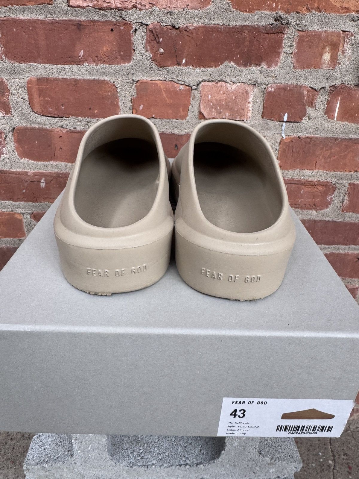 Fear of God Fear of god California 1.0 Size US 10 / EU 43 - 8 Thumbnail