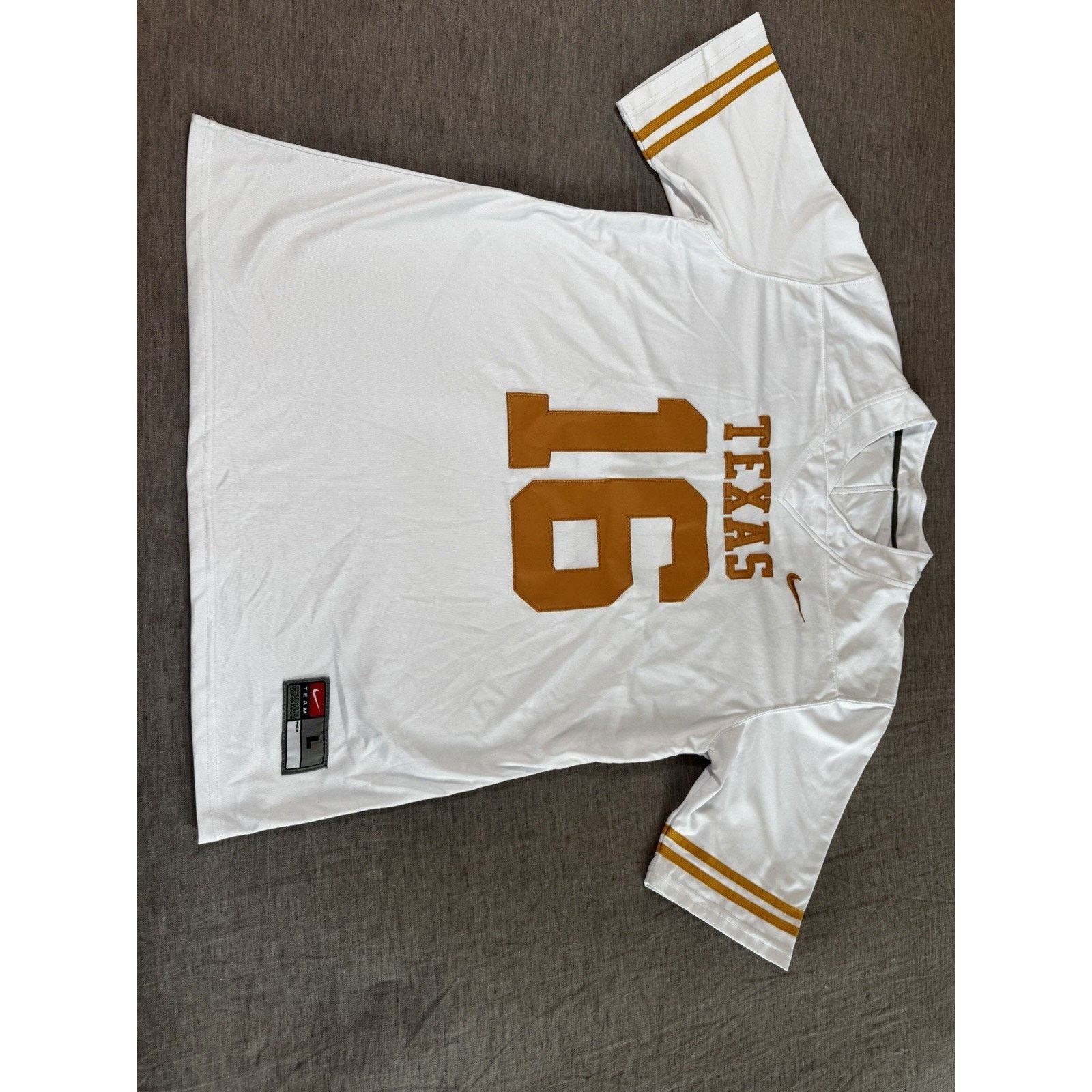 Nike Nike Team Texas Longhorns #16 Manning Jersey (L) Vintage Size US L / EU 52-54 / 3 - 10 Thumbnail