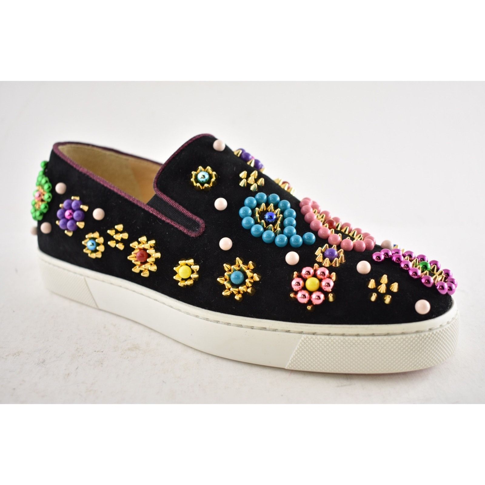 Christian Louboutin Christian Louboutin Candy Flat Low Top Slip On Sneaker 36.5 Size US 6.5 / IT 36.5 - 4 Thumbnail