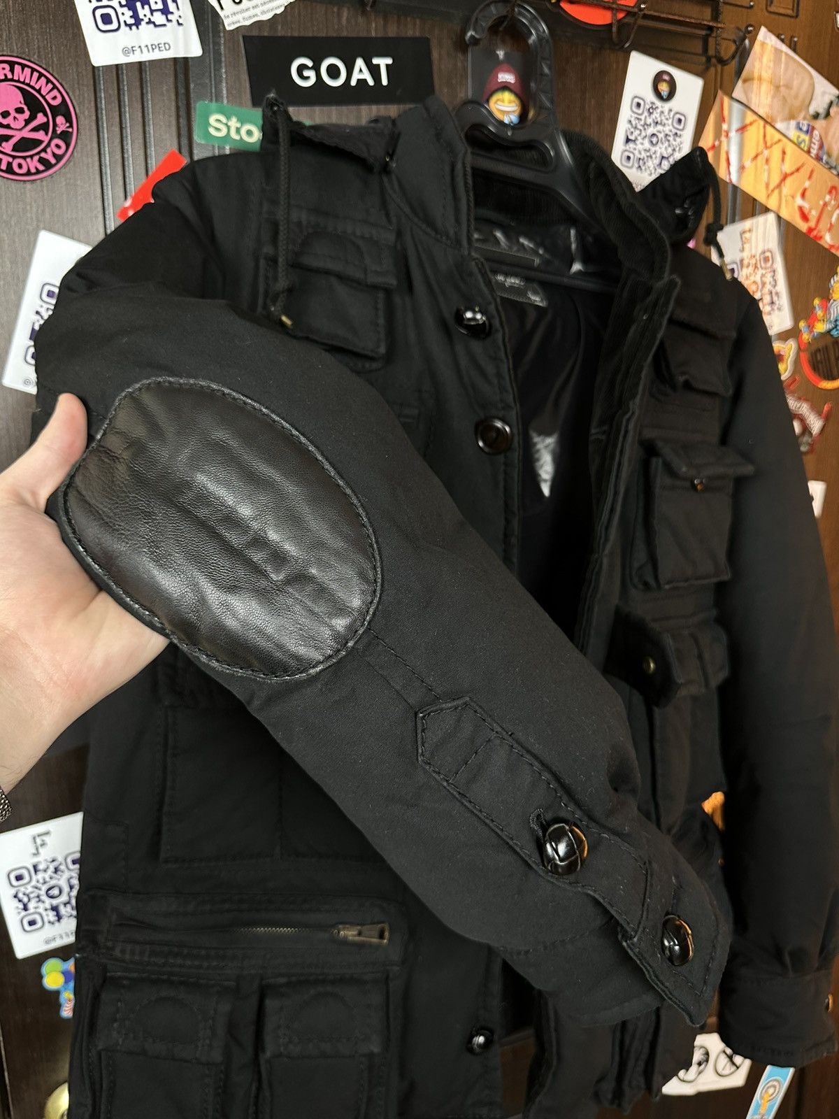 Number (N)ine Number (N)ine AW08 MY OWN PRIVATE LAND CARGO JACKET Size US M / EU 48-50 / 2 - 4 Thumbnail