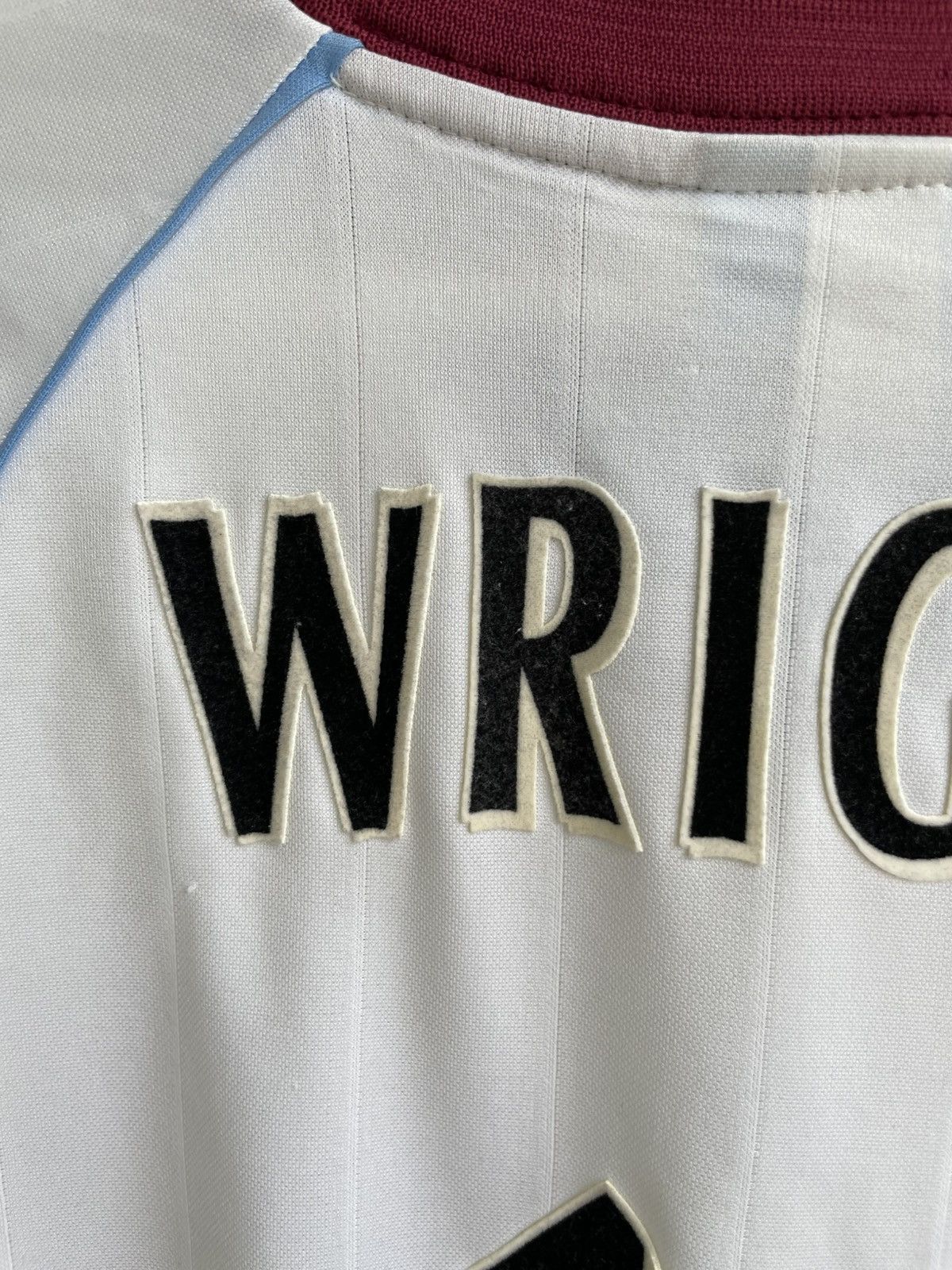 Vintage West Ham United 1998 1999 Wright #14 Football Jersey Shirt Size US XL / EU 56 / 4 - 19 Thumbnail