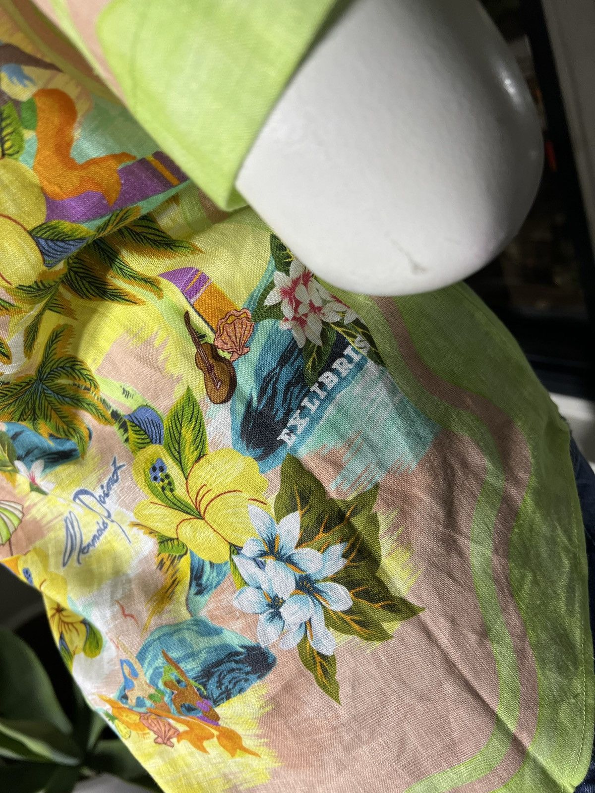 ALEMAIS Alemais Guava Mermaid Point Short Sleeve Shirt. Size XS / US 0-2 / IT 36-38 - 7 Thumbnail