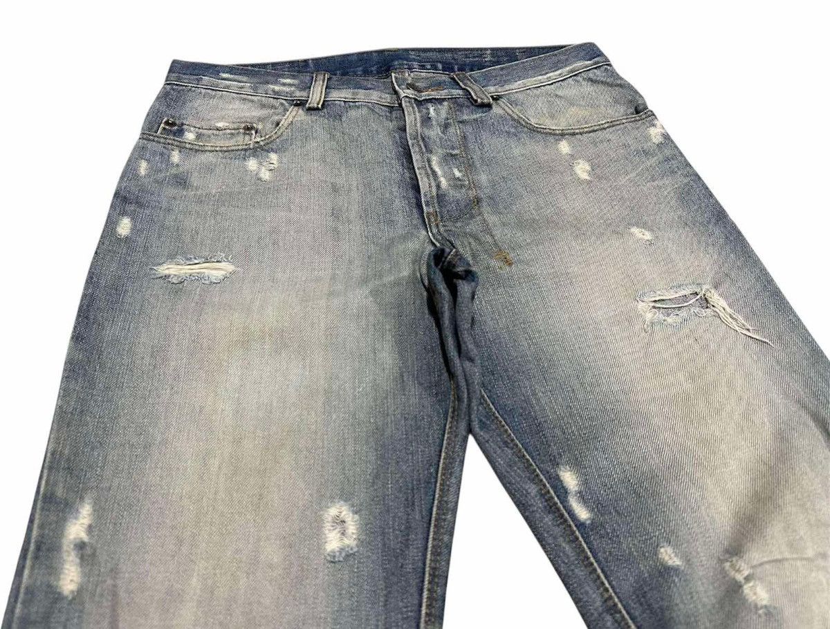 Ksubi 🔥Y2K Ksubi Mud Wash Denim Distressed Size US 31 - 4 Thumbnail