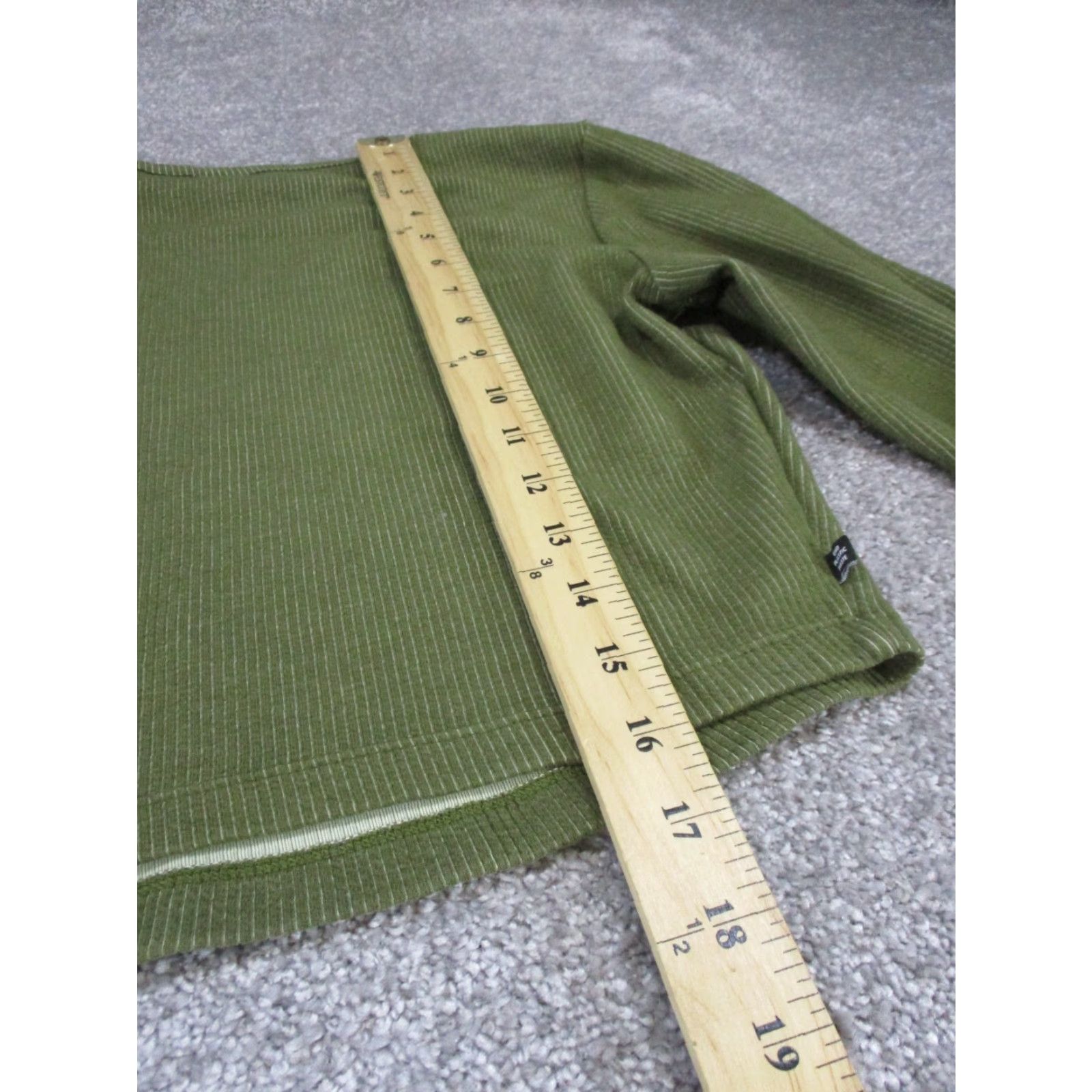 Adidas VINTAGE Adidas Sweatshirt Womens Small Olive Green Pullover Casual Long Sleeve Classic Size S / US 4 / IT 40 - 4 Thumbnail