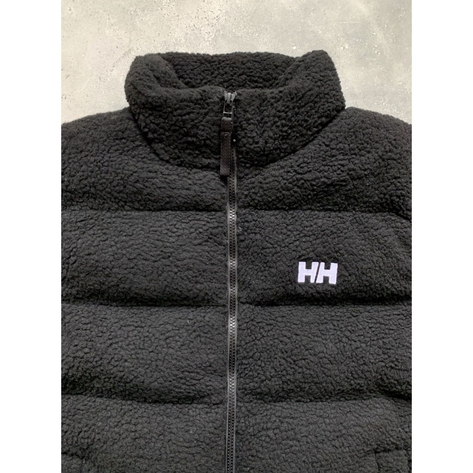 Helly Hansen Helly Hansen Jacket Puffer Mens M Black Teddy Pile Down Full Zip Outdoor Modern Fit Adult M Size US M / EU 48-50 / 2 - 5 Thumbnail