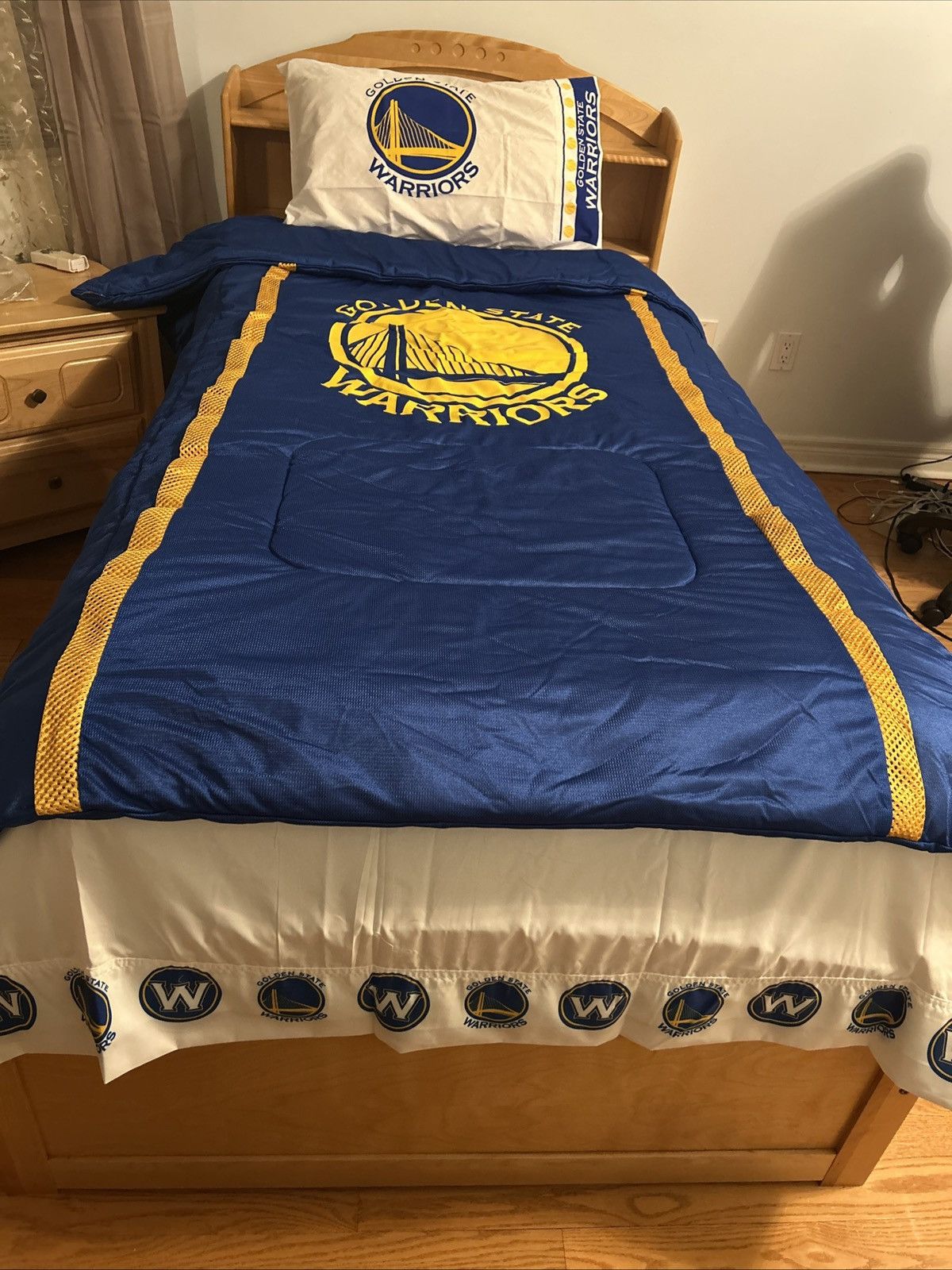 NBA Golden State Warriors Twin Bed sheets Size ONE SIZE - 1 Thumbnail