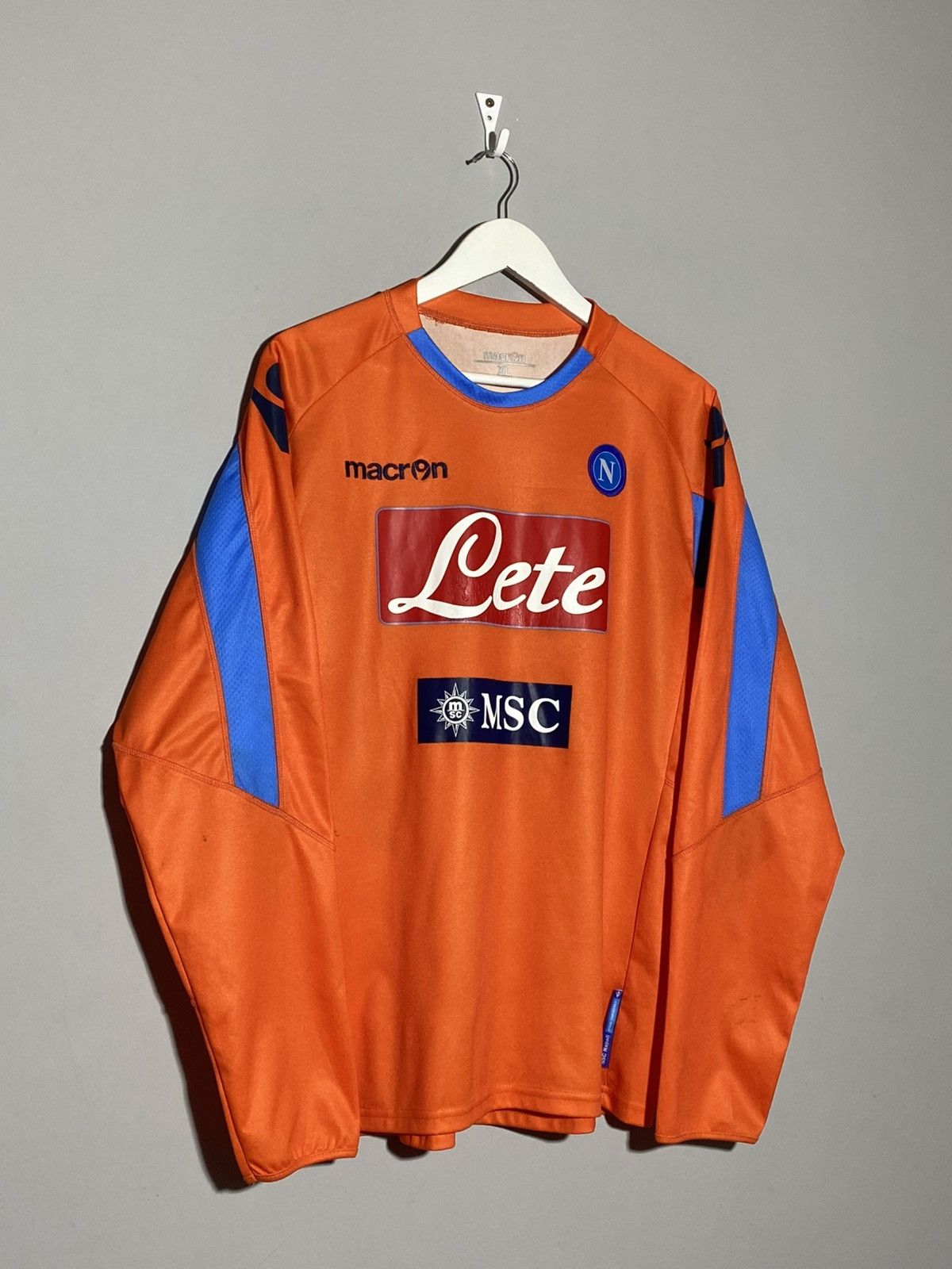 Other 2011/12 SSC Napoli Fourth Goalkeeper Soccer Jersey Seria A Size US XL / EU 56 / 4 - 3 Thumbnail
