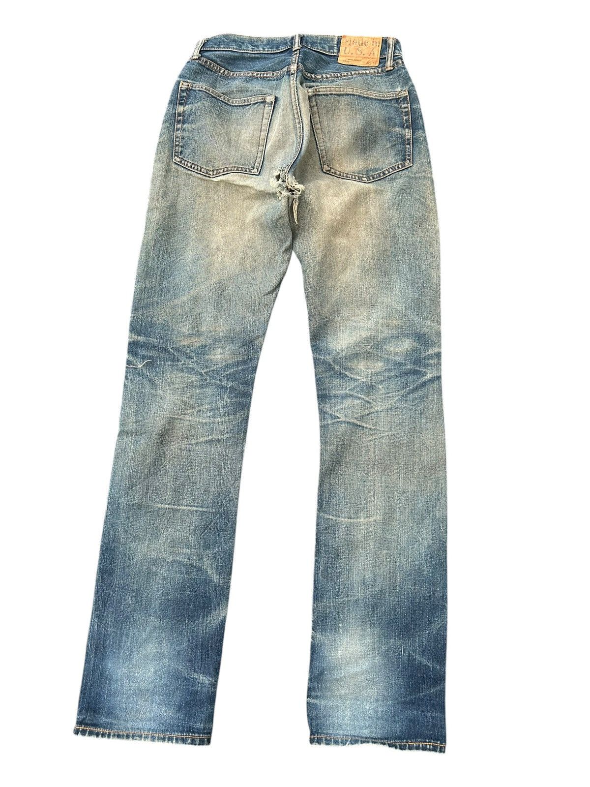 Japanese Brand × Kapital × Vintage SugarCane Selvedge Distressed Vtg Denim Jeans Size US 29 - 15 Thumbnail