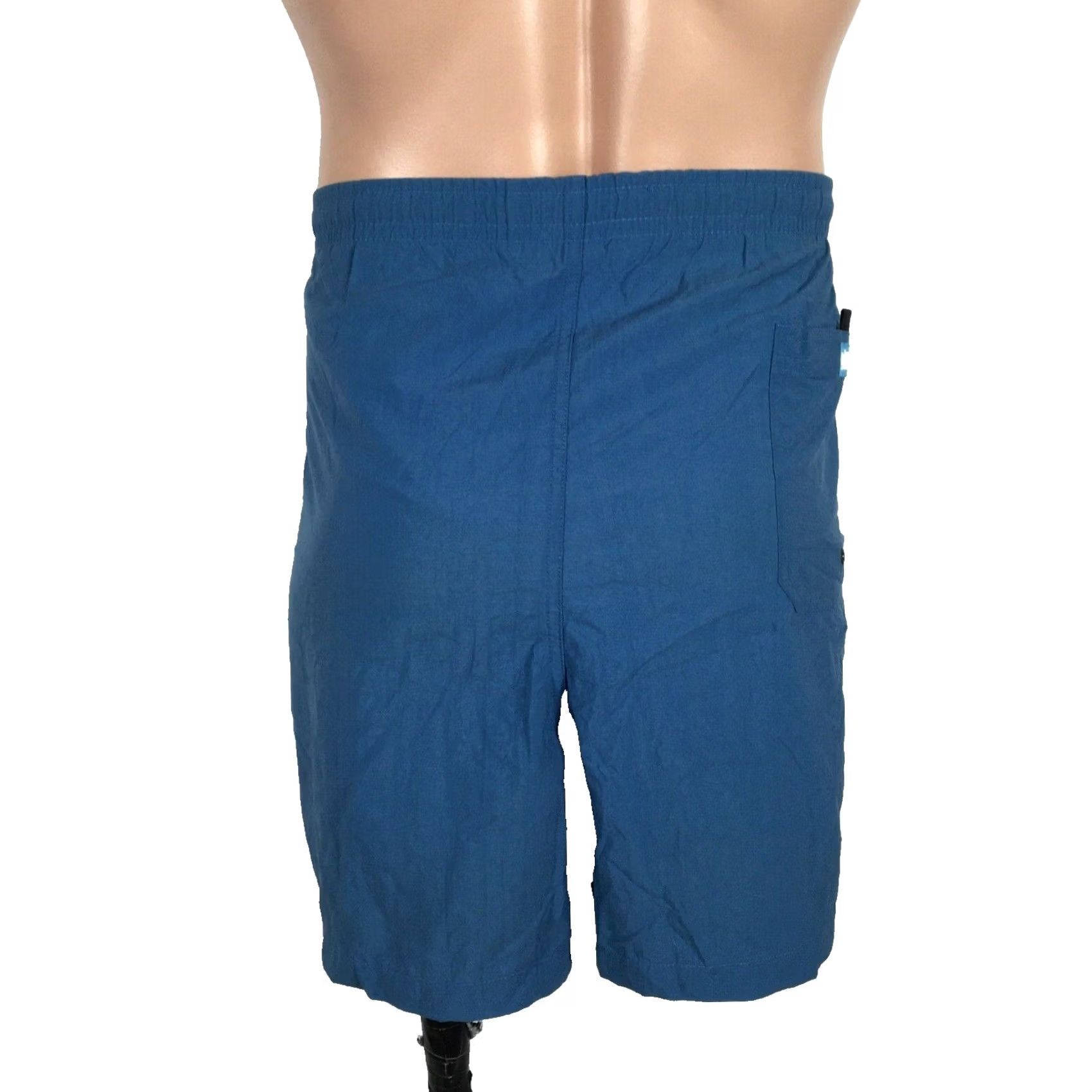 Gotcha NWT Vintage Gotcha 80s Swim Trunks - XL Mens Surf Skateboard Style Blue Lined Bottom Size US 36 / EU 52 - 3 Thumbnail