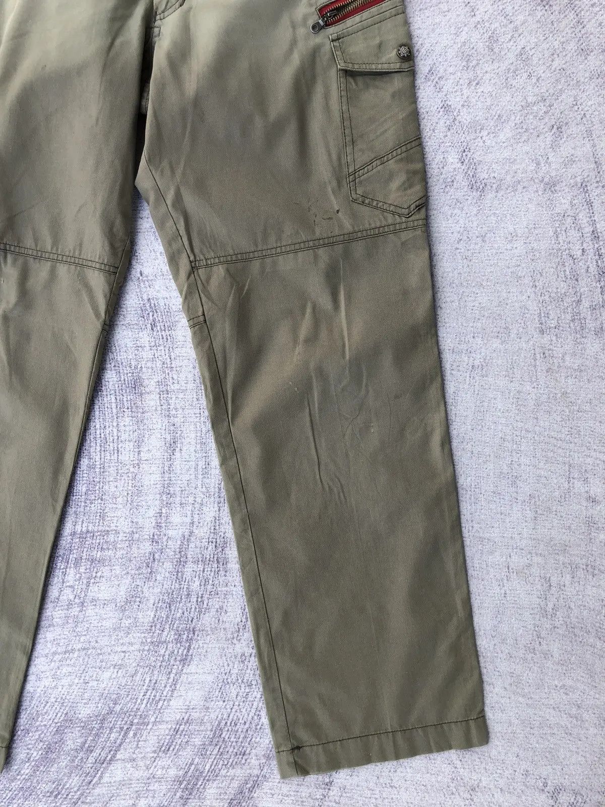 Japanese Brand Faded Cargo Jawin Multipocket Tactical Pants Size US 30 / EU 46 - 3 Thumbnail