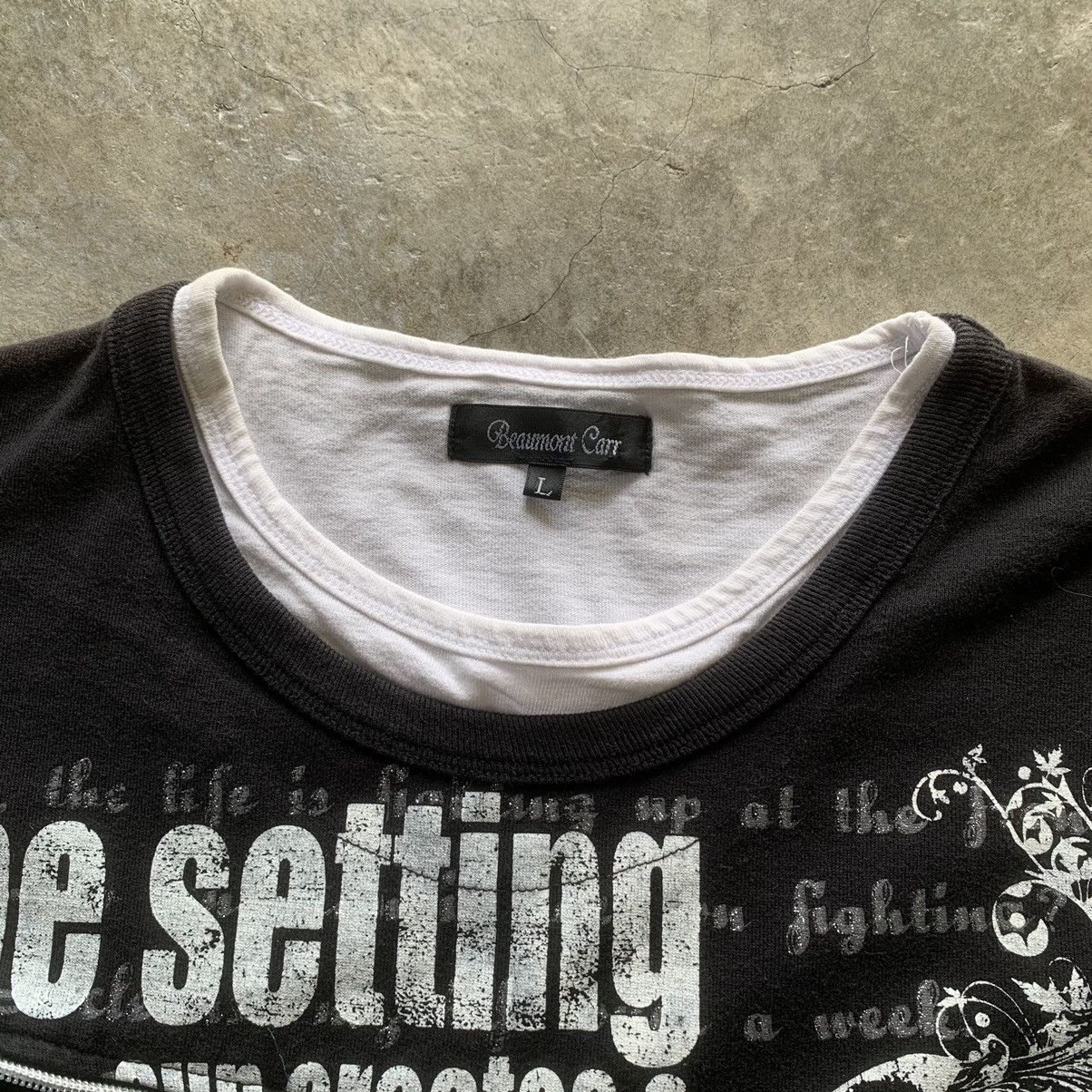 Yasuyuki Ishii Beaumont Carr Zipper Poem tshirt Size US L / EU 52-54 / 3 - 4 Thumbnail
