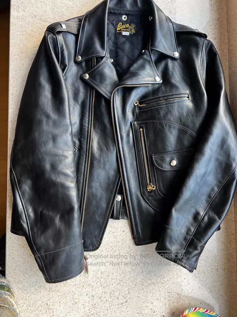 Buco Buco J-24 locomotive leather jacket Size US M / EU 48-50 / 2 - 3 Thumbnail