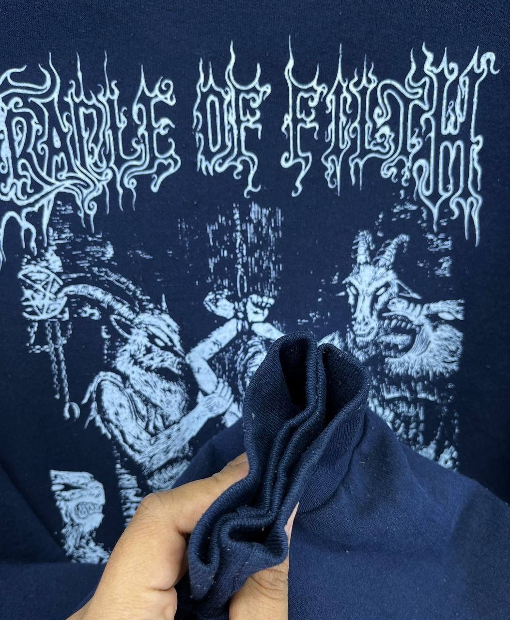Band Tees Cradle of Filth Punk Rock Band Tees Rare Sweatshirt Size US S / EU 44-46 / 1 - 9 Thumbnail