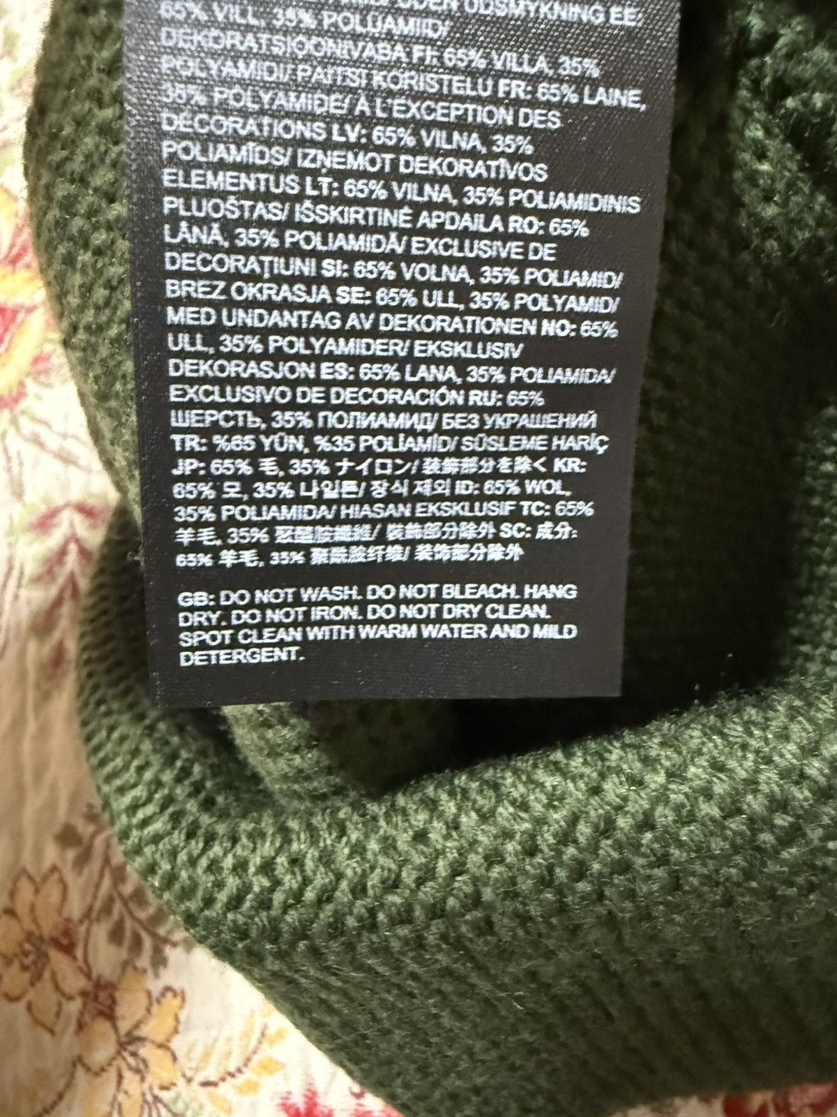 Aime Leon Dore Aime Leon Dore ALD / The North Face Wool Beanie Hat Green Size ONE SIZE - 7 Thumbnail
