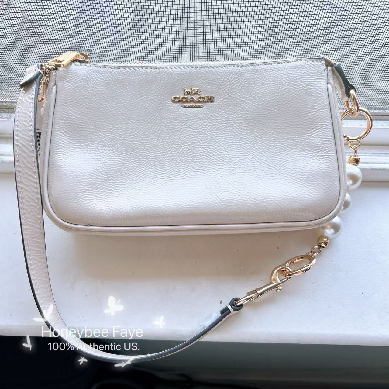 Coach Nolita 19 CW408 plus extended Pearl chain Size ONE SIZE - 4 Thumbnail