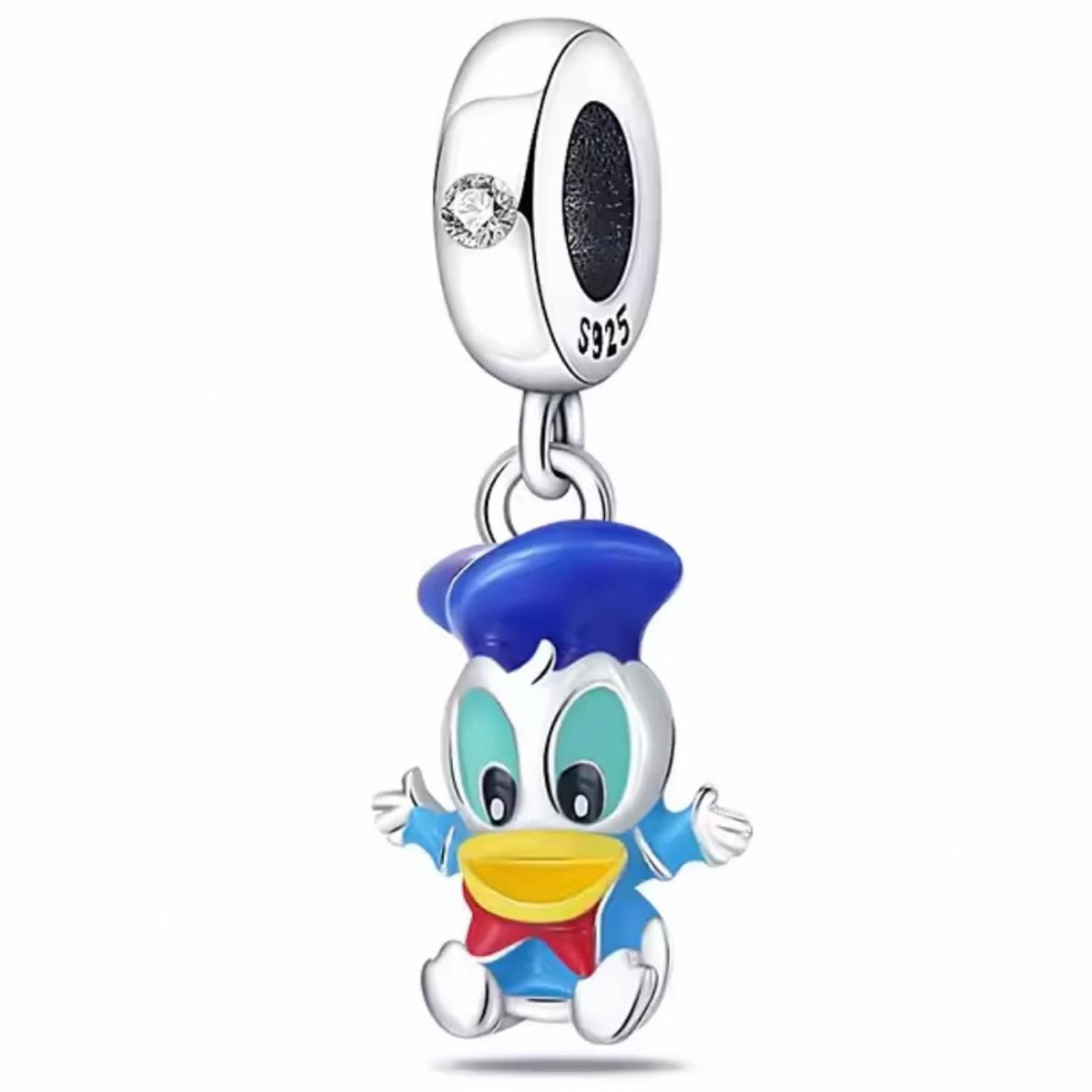 Other NWOT Daisy Duck Charm Sterling Silver 925 Size ONE SIZE - 1 Thumbnail
