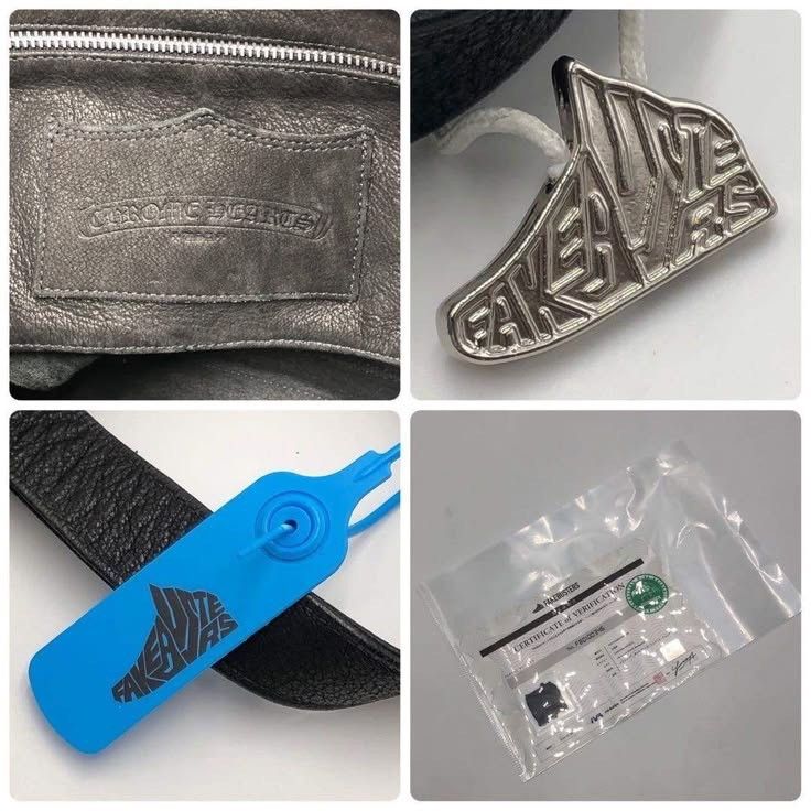 Chrome Hearts CH Leather Backpack Size ONE SIZE - 12 Thumbnail
