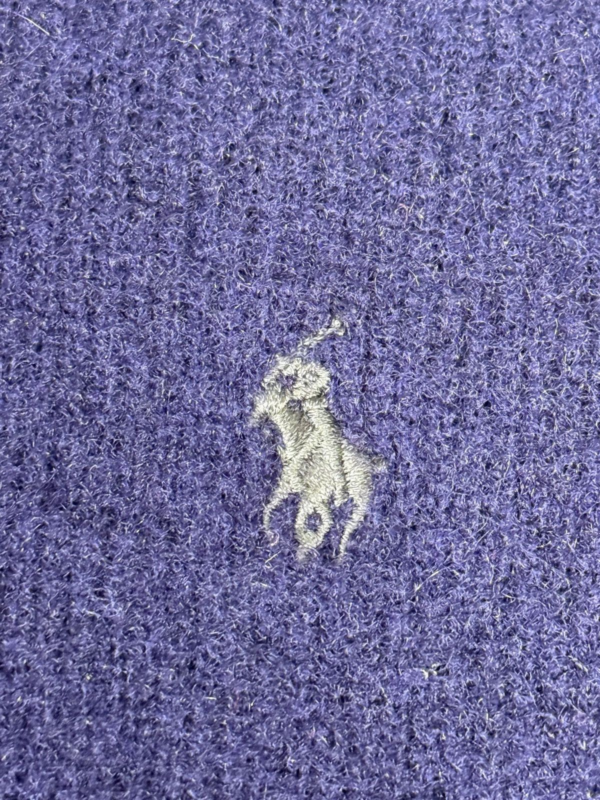 Polo Ralph Lauren Rare Polo Ralph Lauren Navy Merino Wool Hoodie Size M / US 6-8 / IT 42-44 - 6 Thumbnail