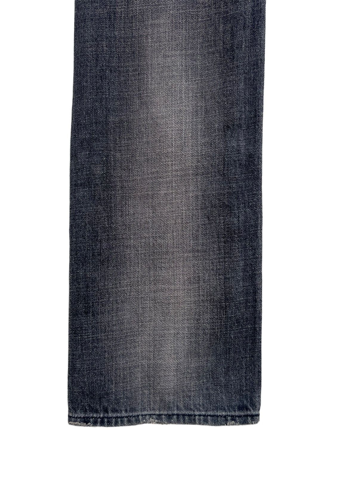 Vanquish Mud Wash Vintage Vanquish Japan Fade Black Denim Slim Jeans Size US 30 / EU 46 - 17 Thumbnail