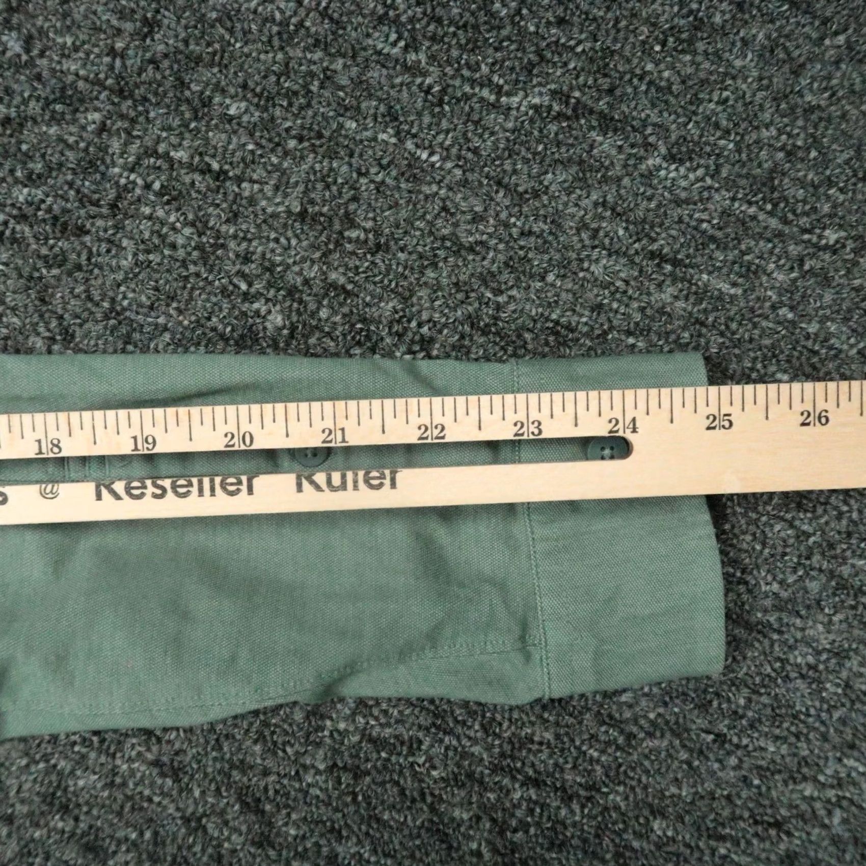 Lululemon Lululemon Shirt Mens Large Green Commission Performance Long Sleeve Button Up Shirt Mens Large Green Commission Performance Button Up Size US L / EU 52-54 / 3 - 7 Thumbnail