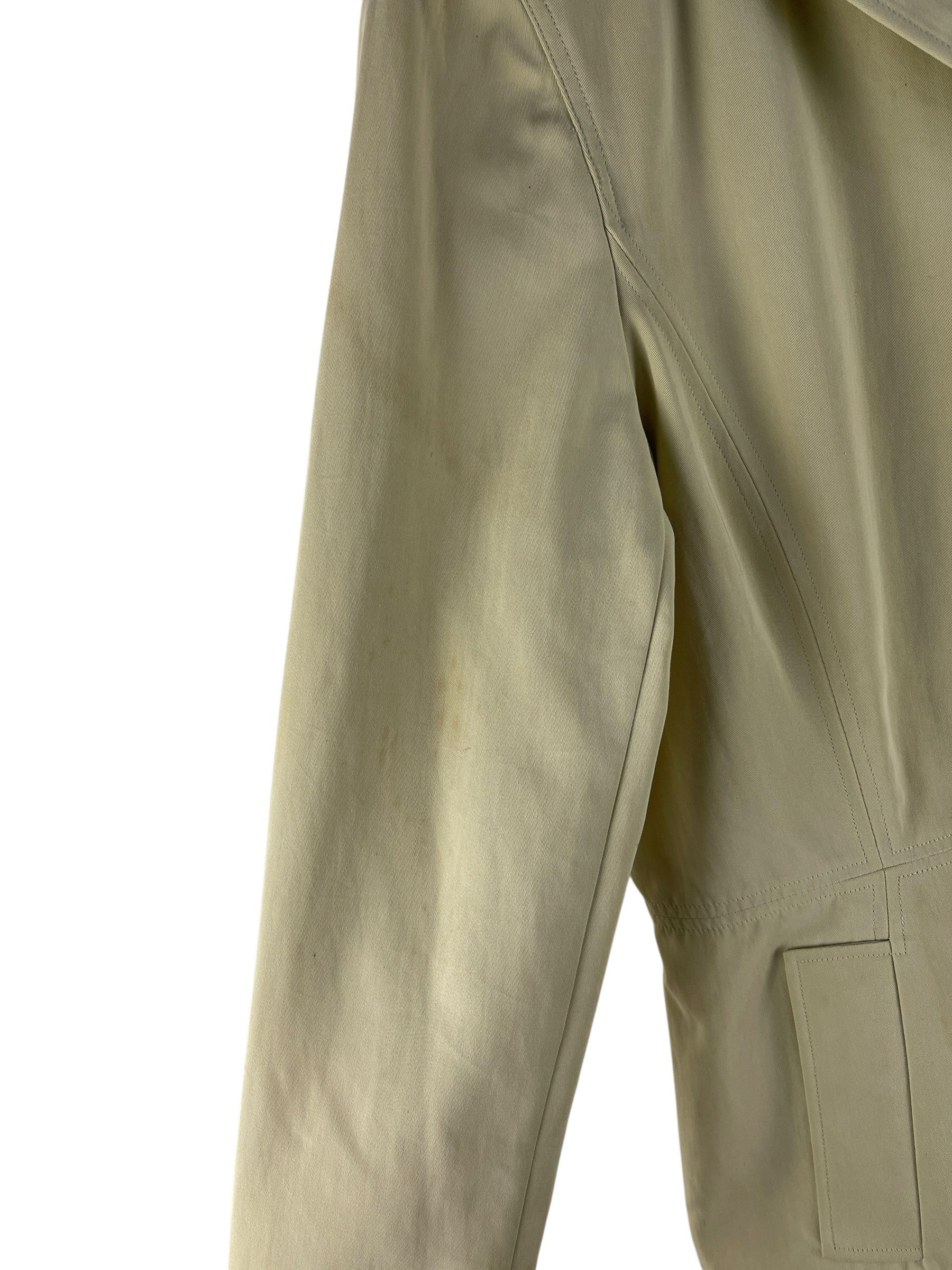 Loewe Vintage LOEWE Tailored Blazer Jacket Cotton Silk Lined Size S / US 4 / IT 40 - 13 Thumbnail