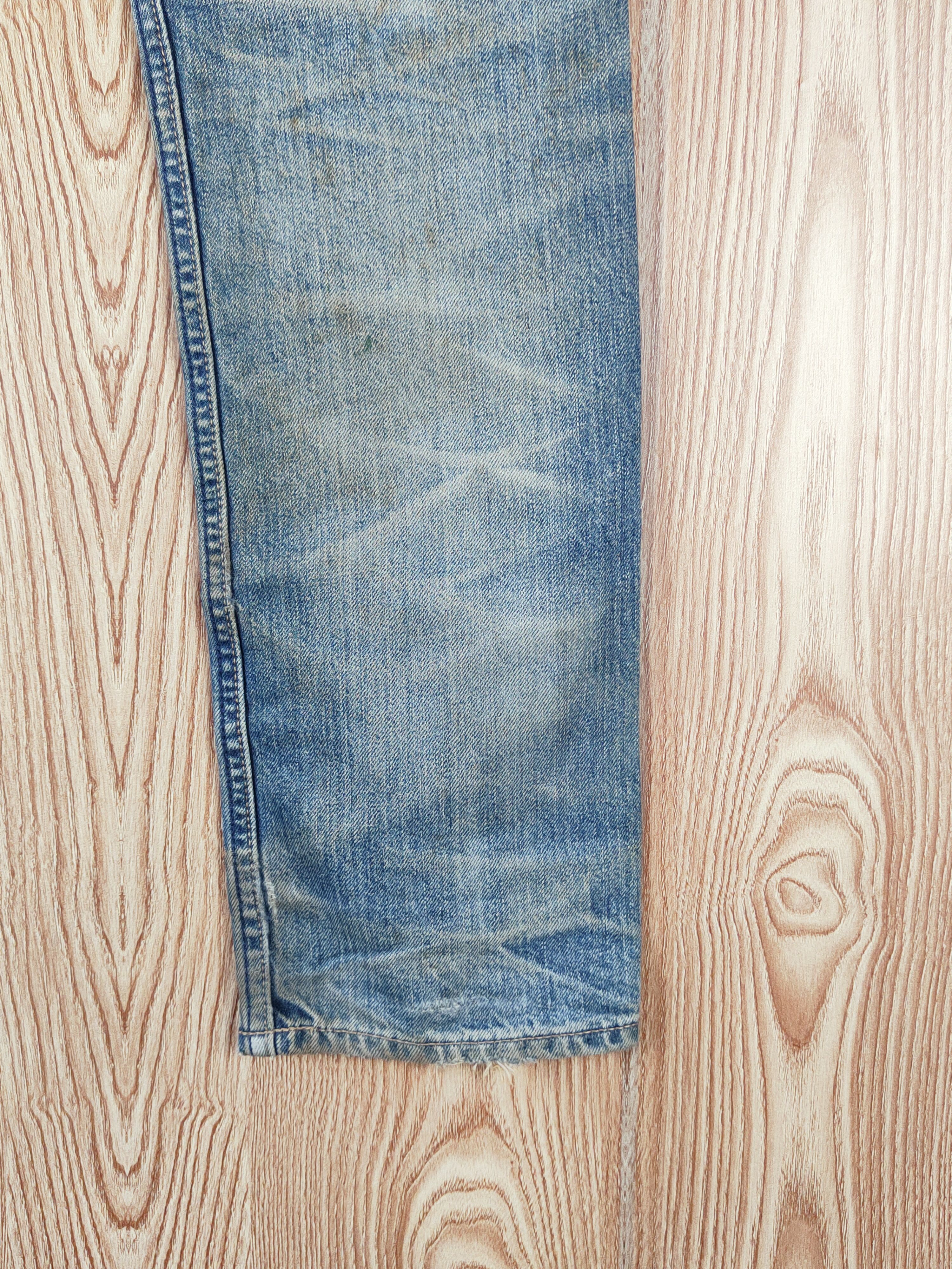 Japanese Brand Old Navy Blue Faded Distressed Ripped Jeans #W614 Size US 29 - 11 Thumbnail