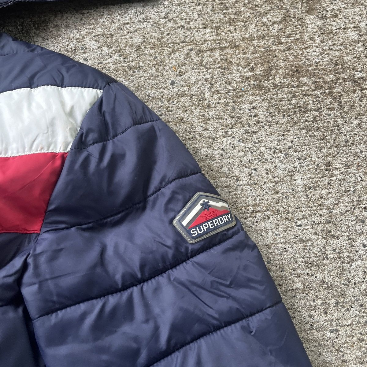 Superdry Superdry Men's Chevron Fuji Jacket Navy Size S Size US S / EU 44-46 / 1 - 5 Thumbnail