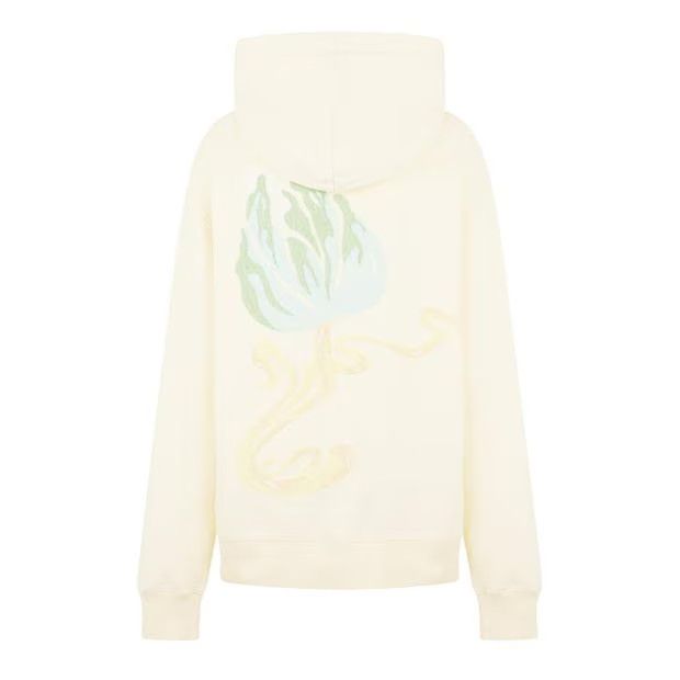 Lanvin o1g2r1mq1024 Hoodie in Vanille Size L / US 10 / IT 46 - 2 Thumbnail