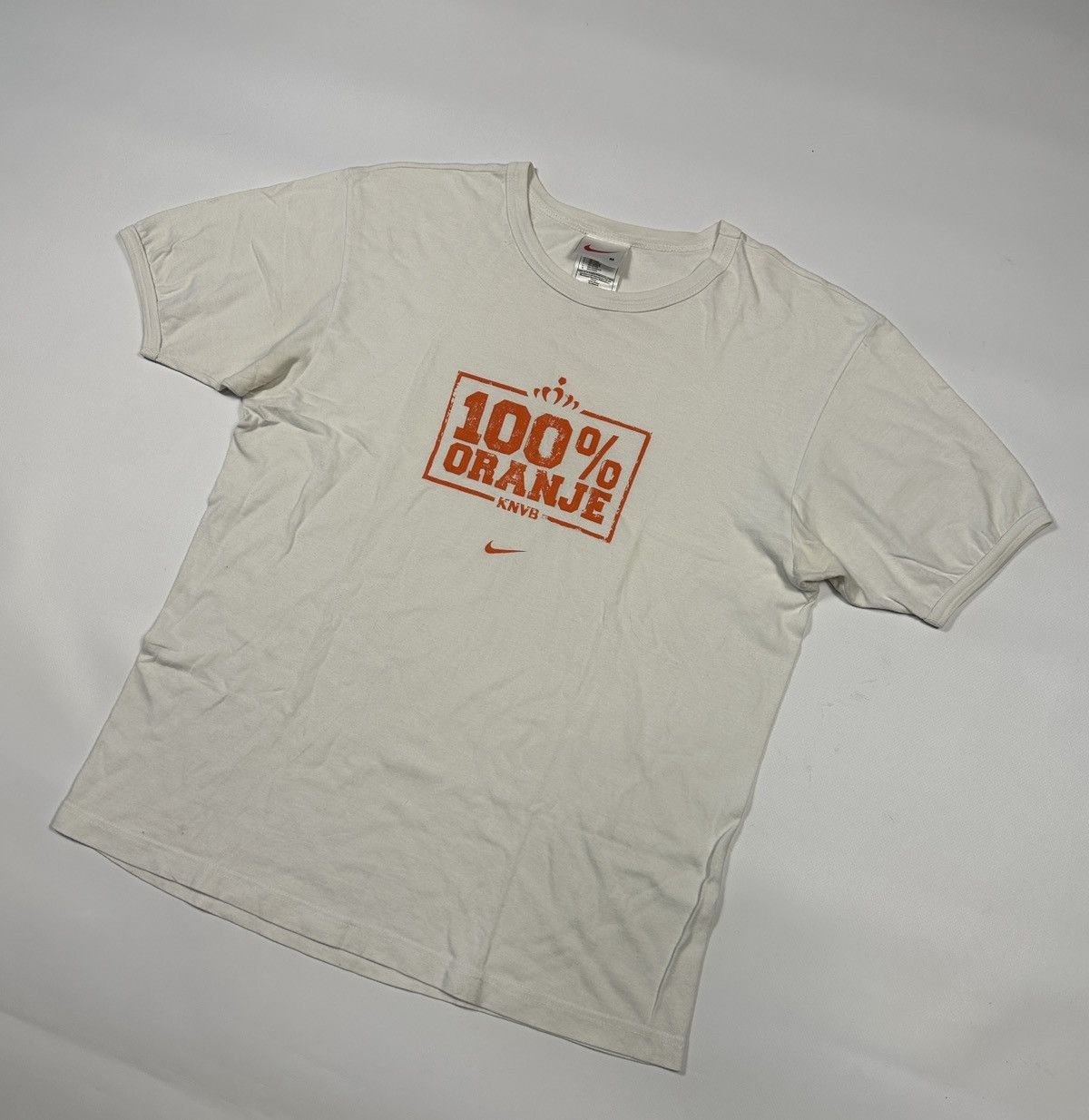 Vintage Vintage Nike Netherlands T-shirt Streetwear Rare Casual VTg Size US M / EU 48-50 / 2 - 1 Thumbnail