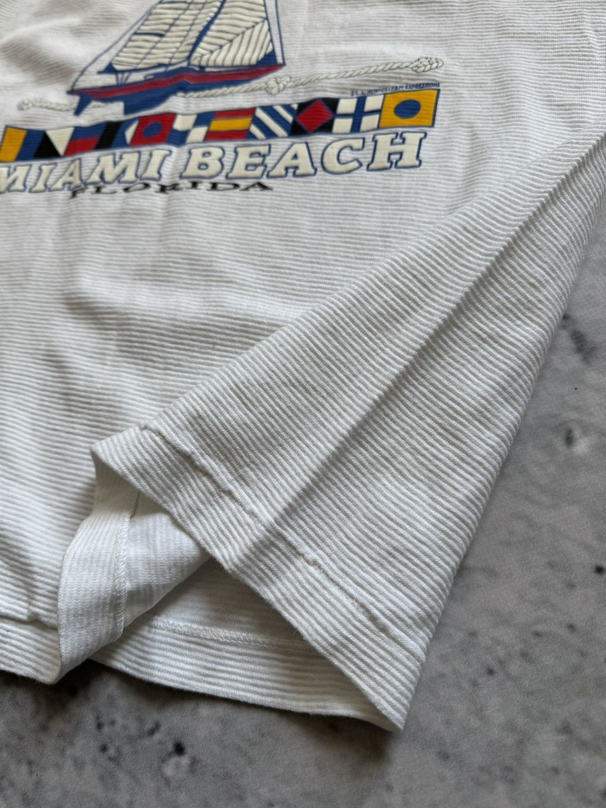 Vintage Smile Carolina Miami Beach Florida tee 90s Size US M / EU 48-50 / 2 - 6 Thumbnail