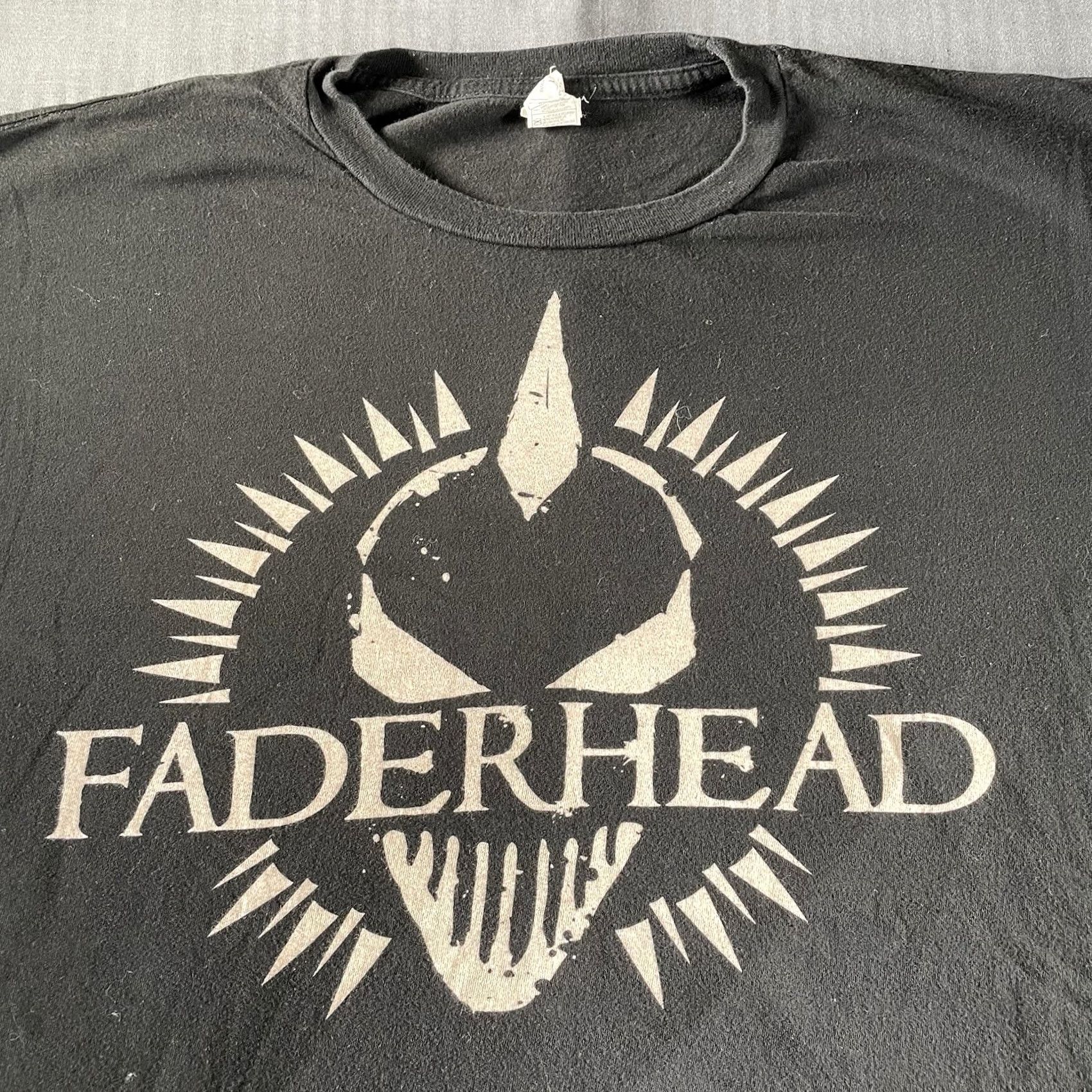 Vintage Faderhead Shirt Men L EDM Music Sam Nordmann 2012 Germany Black T-Shirt Mens Size US L / EU 52-54 / 3 - 2 Thumbnail