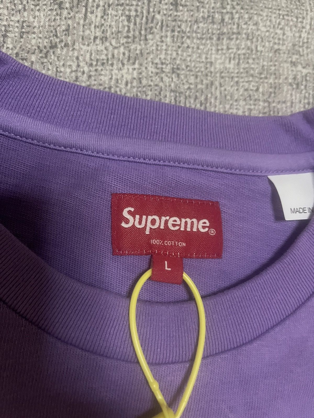 Supreme Supreme fw21 s/s pocket tee Size US L / EU 52-54 / 3 - 4 Thumbnail