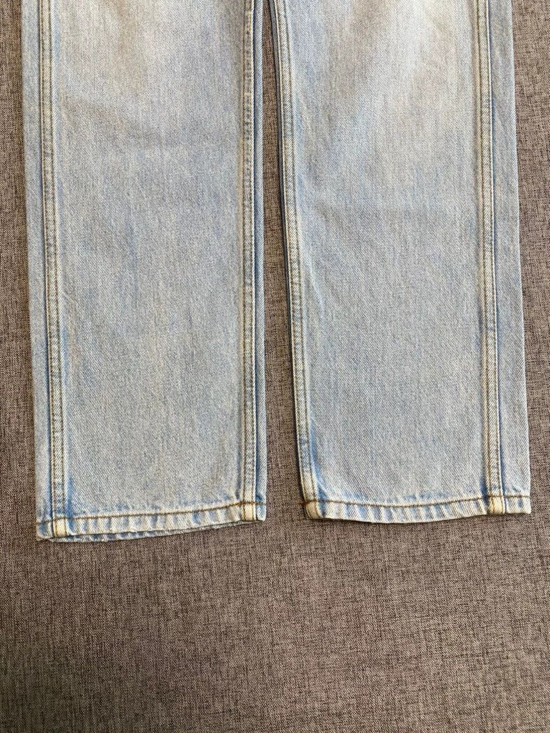 Gucci Gucci Bee Flower Embroidered Denim Pants-2506 Size US 32 / EU 48 - 3 Thumbnail