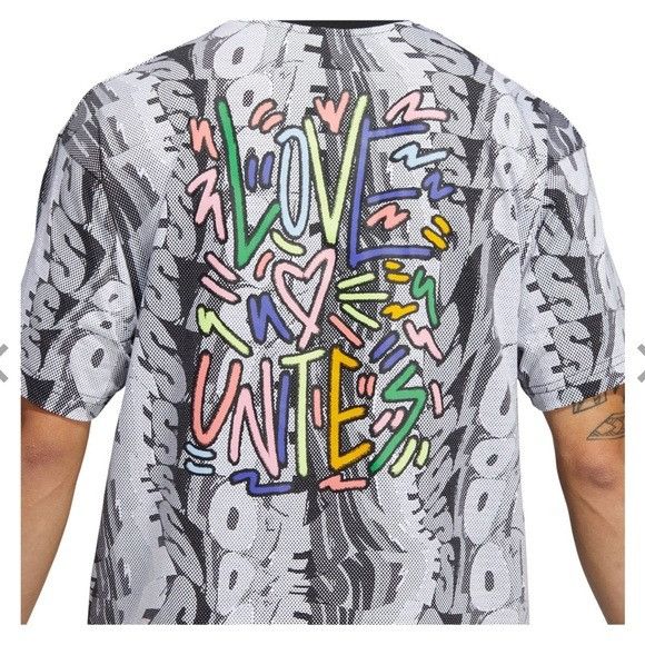 Adidas adidas Originals Men’s Love Unites Doodle Print T-Shirt - NW Size US L / EU 52-54 / 3 - 5 Thumbnail