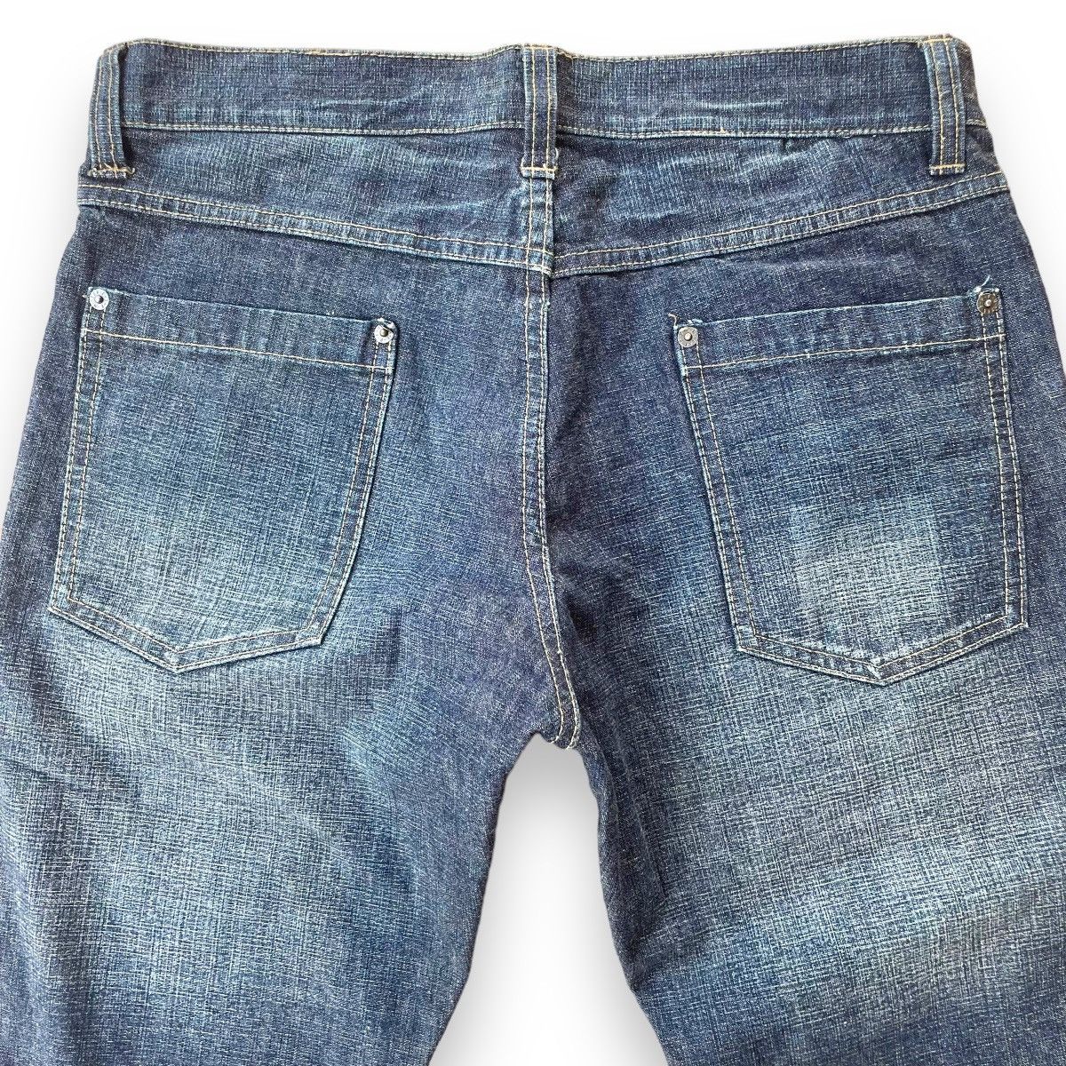 If Six Was Nine × Le Grande Bleu (L.G.B.) × PPFM 🇯🇵 PPFM DOUBLE POCKET STONE WASHED DENIM PANTS Size US 32 / EU 48 - 13 Thumbnail
