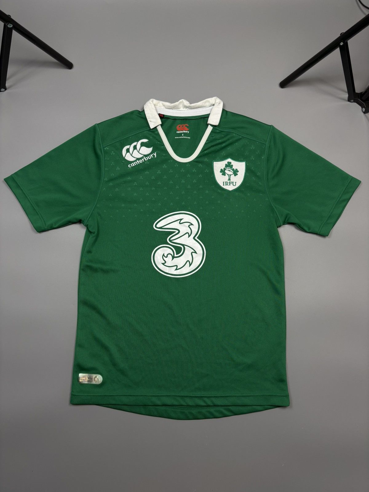 Canterbury of New Zealand Canterbury Ireland Rugby 2014/2015 Home union jersey Size US S / EU 44-46 / 1 - 1 Thumbnail