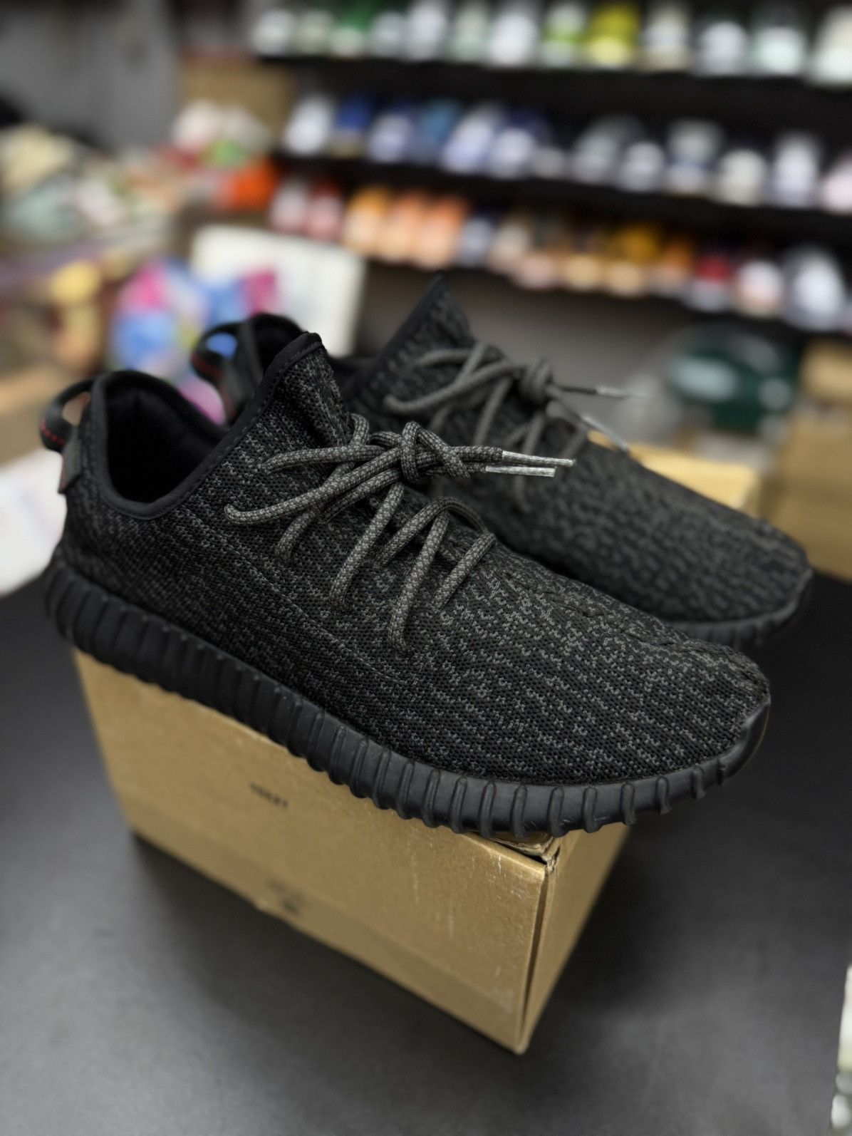 Yeezy Yeezy 350 Pirate Black (2016) Size 11 Pre Owned 🧼 Size US 11 / EU 44 - 2 Thumbnail