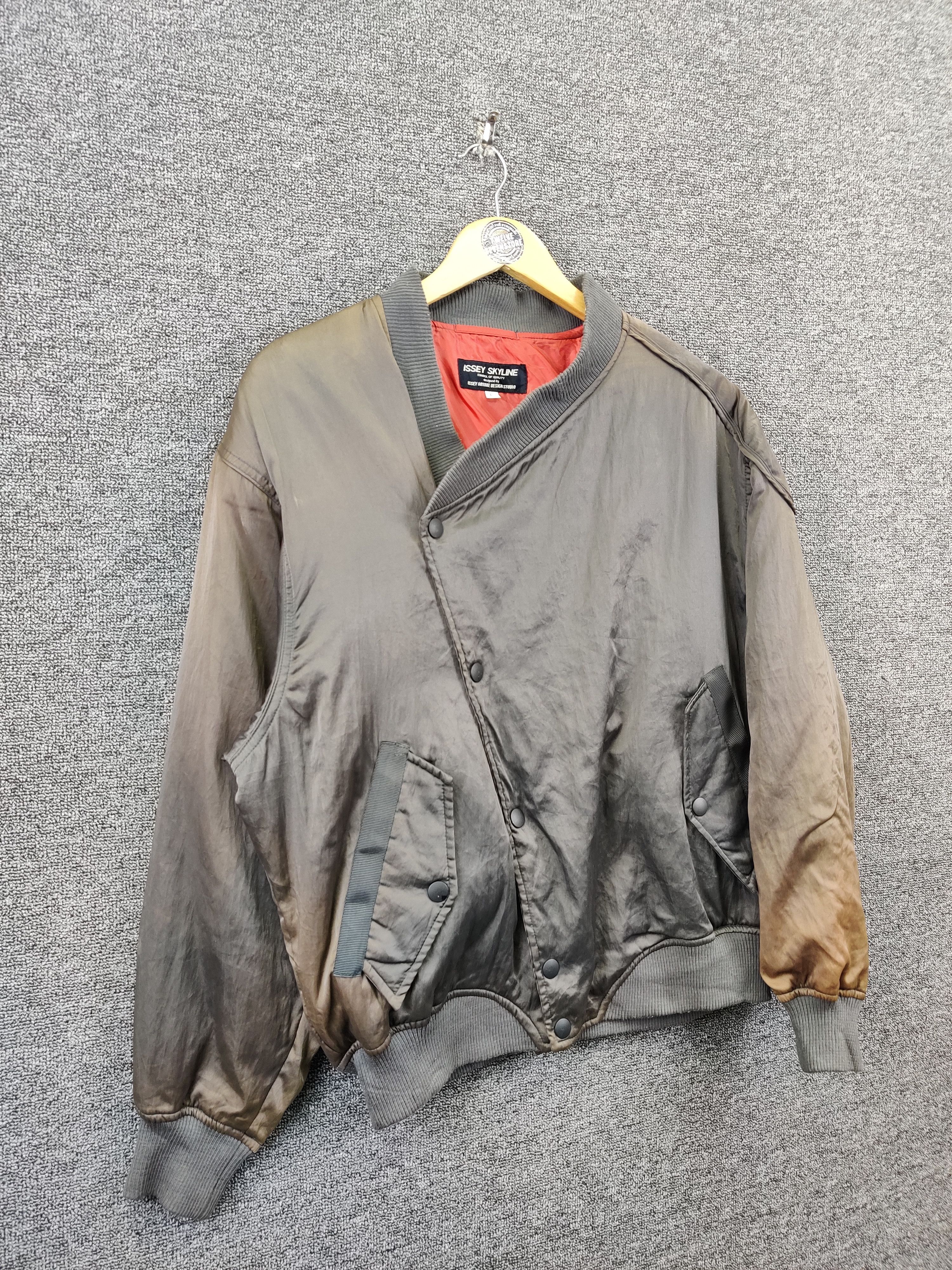 Issey Miyake × Vintage Vintage 80's Issey Skyline Issey Miyake Asymmetrical Jacket Size US L / EU 52-54 / 3 - 5 Thumbnail