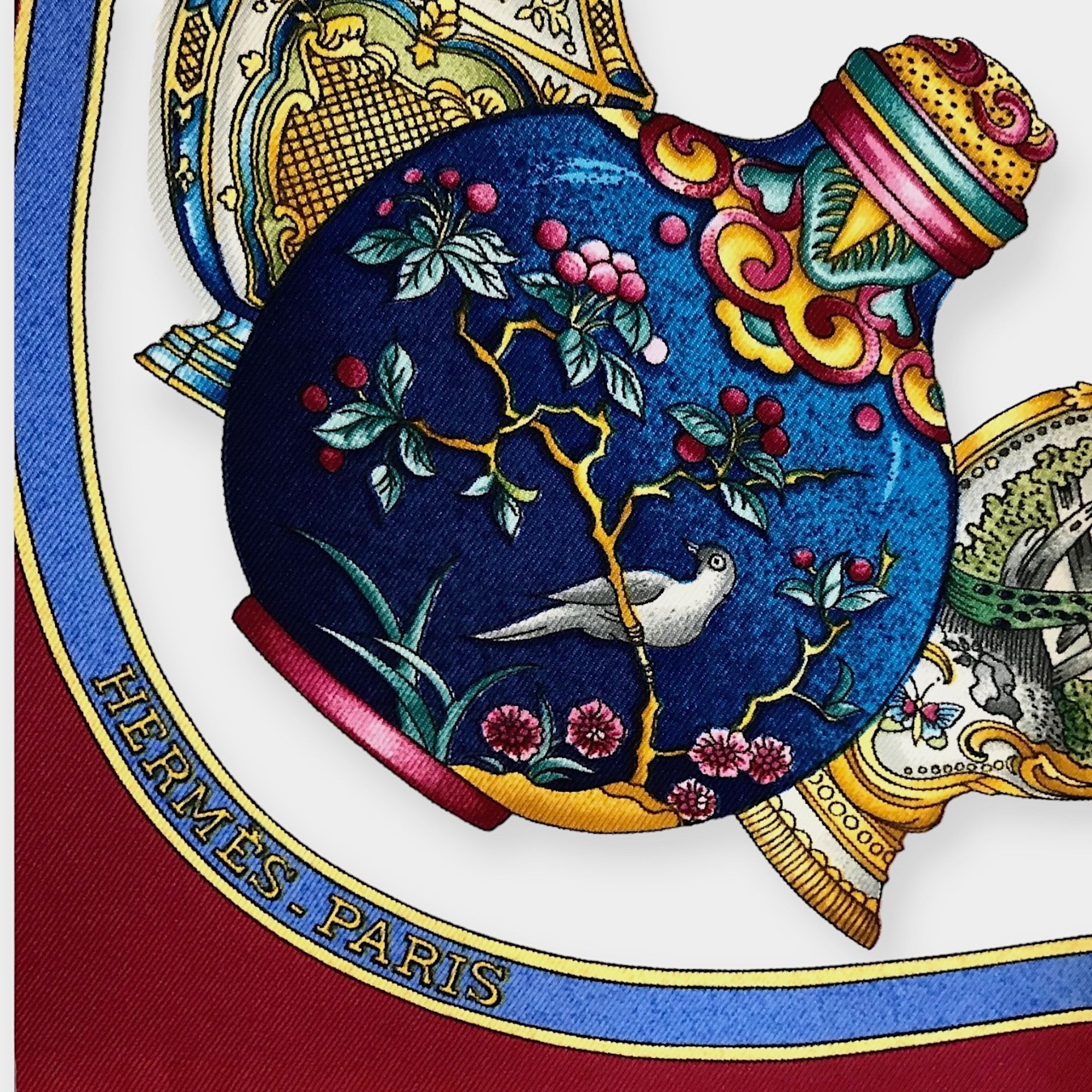 Hermes × Vintage Hermès Silk Scarf - "Qu'importe le Flacon..." by Catherine B Size ONE SIZE - 2 Thumbnail