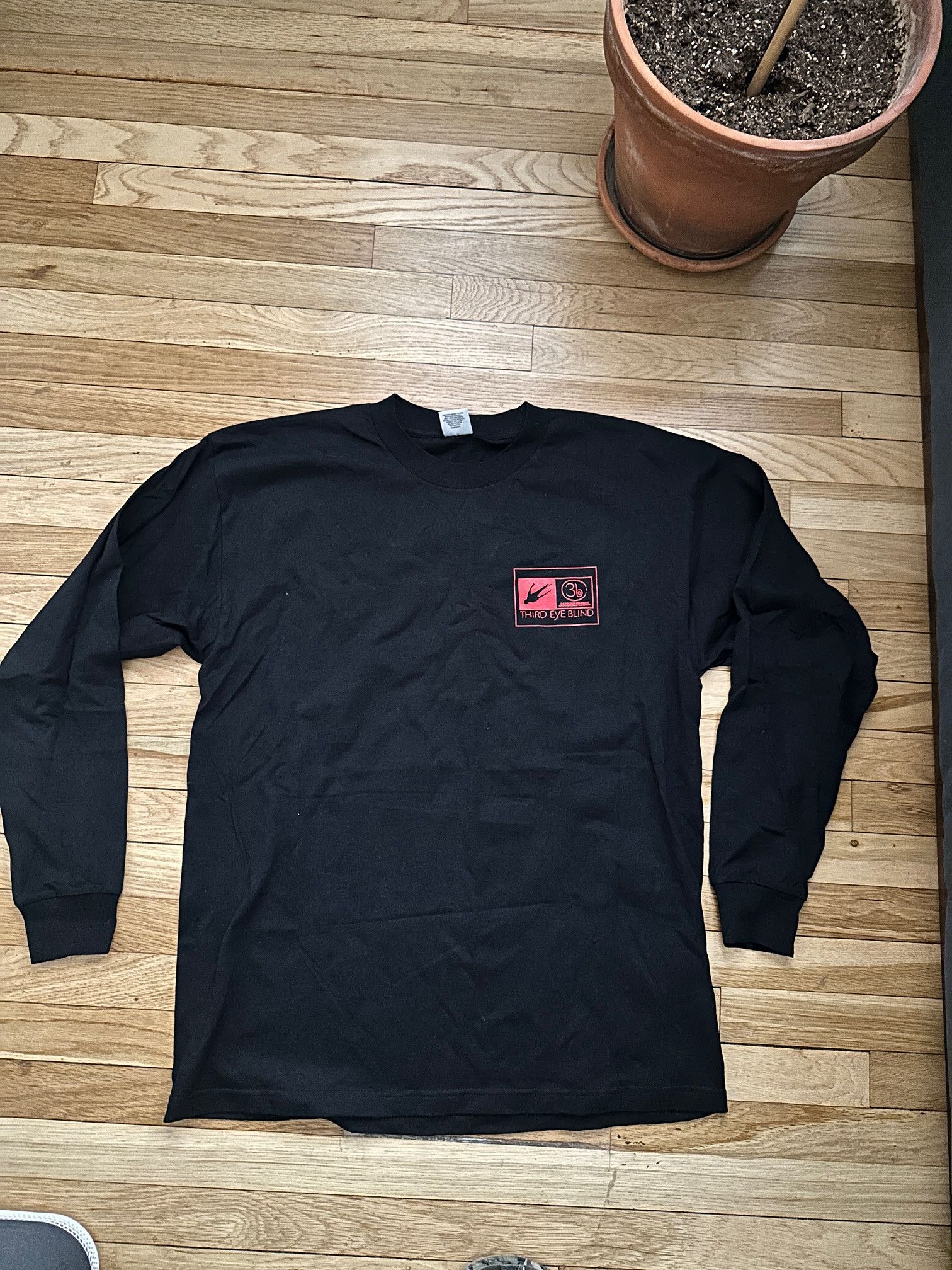 Vintage Third Eye Blind Long Sleeve Shirt Put The Past Away Tour Size US XL / EU 56 / 4 - 2 Thumbnail