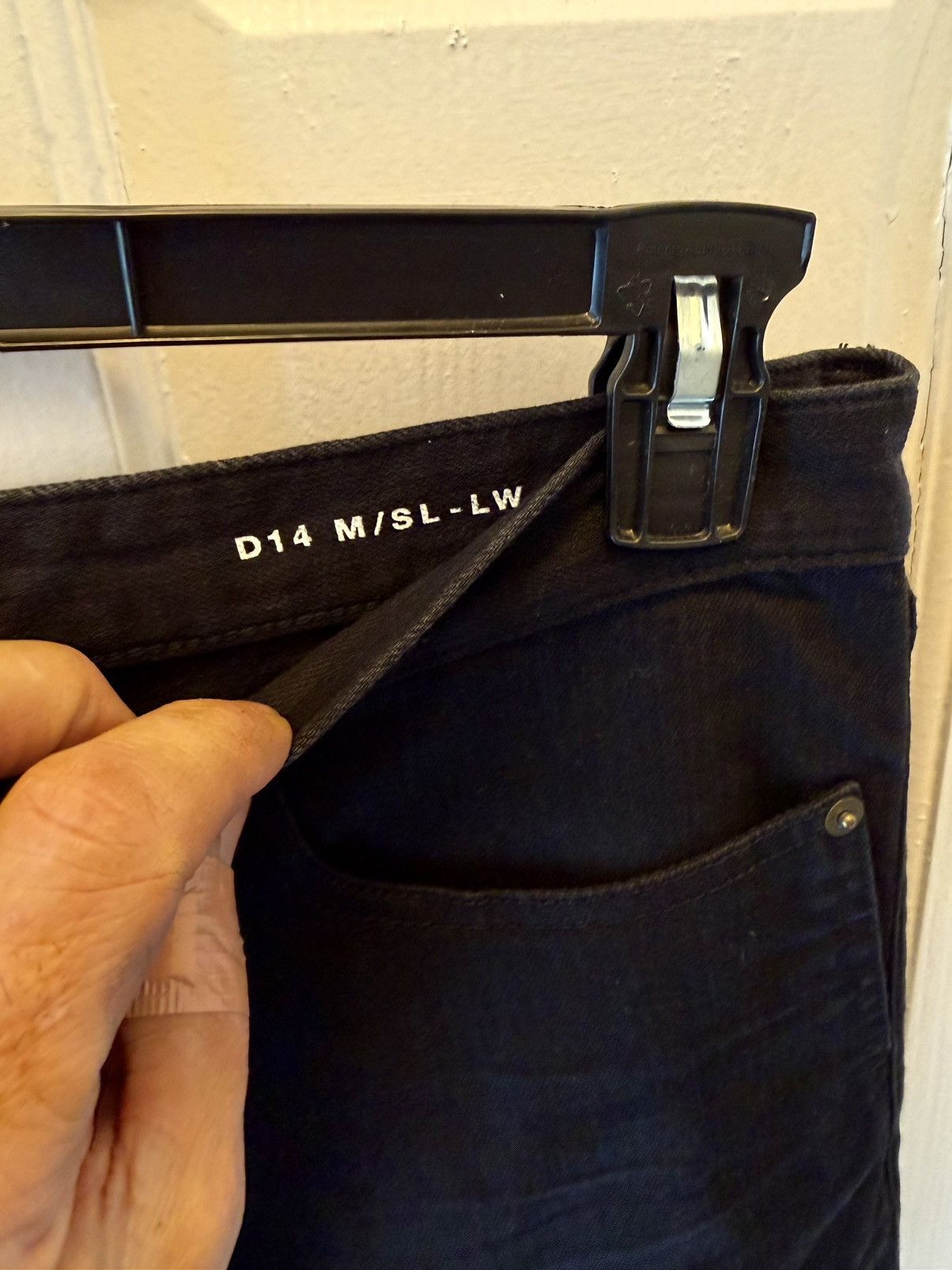 Saint Laurent Paris NWOT $710 2017 D14 Black Slim Denim Size US 32 / EU 48 - 2 Thumbnail
