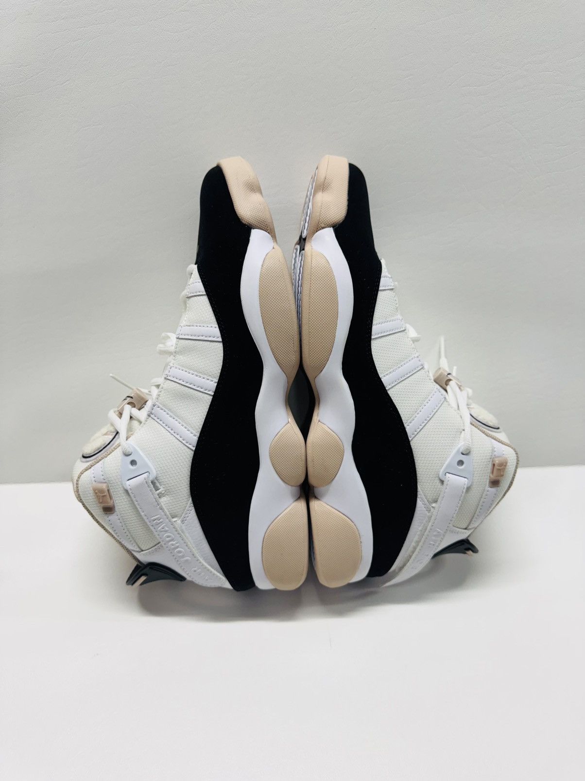 Jordan Brand Air Jordan 6 Rings White/Black-Fossil Stone Size US 11 / EU 44 - 2 Thumbnail