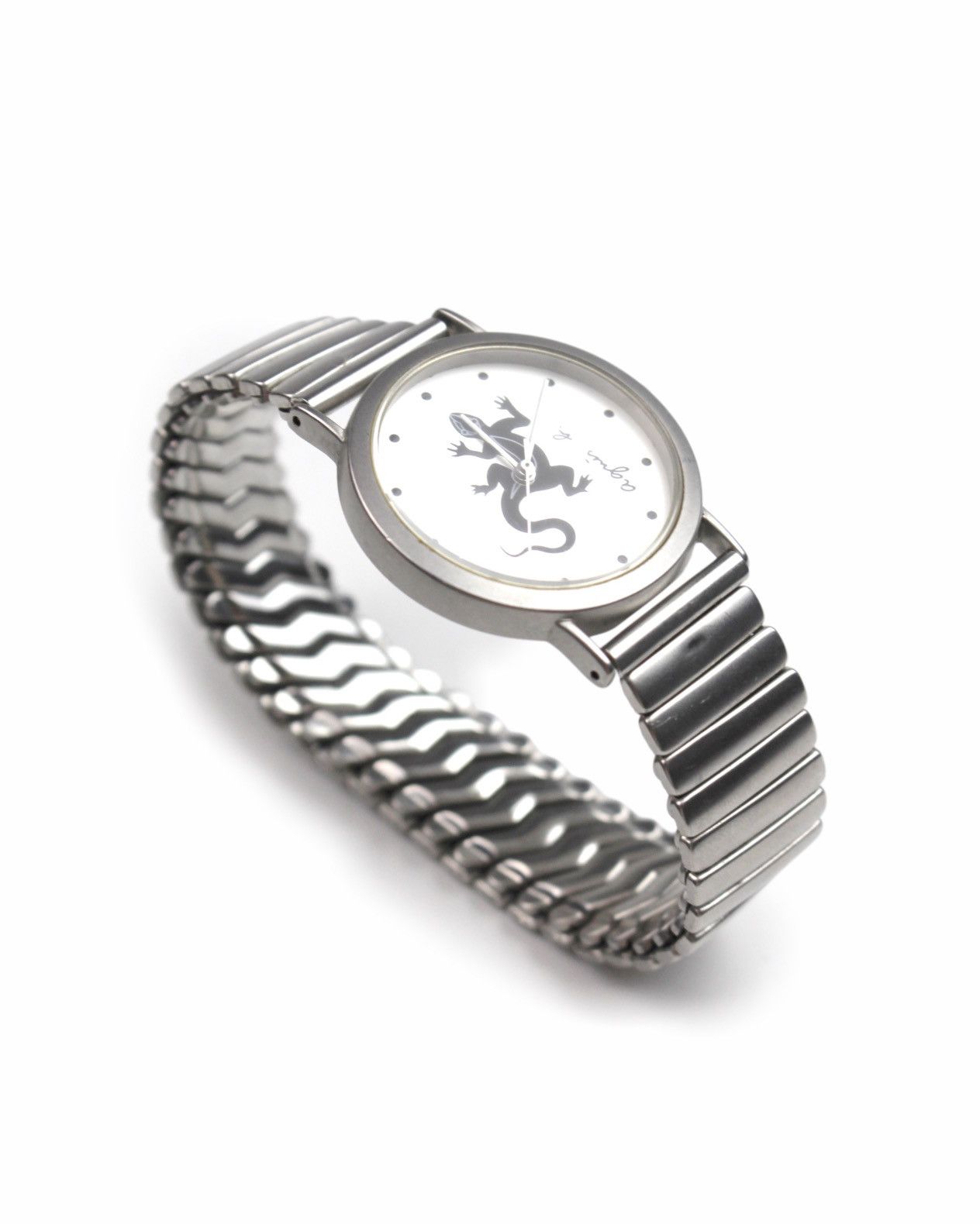 Japanese Brand 2000S AGNÈS B. LIZARD DIAL V701-6190 WATCH Size ONE SIZE - 3 Thumbnail