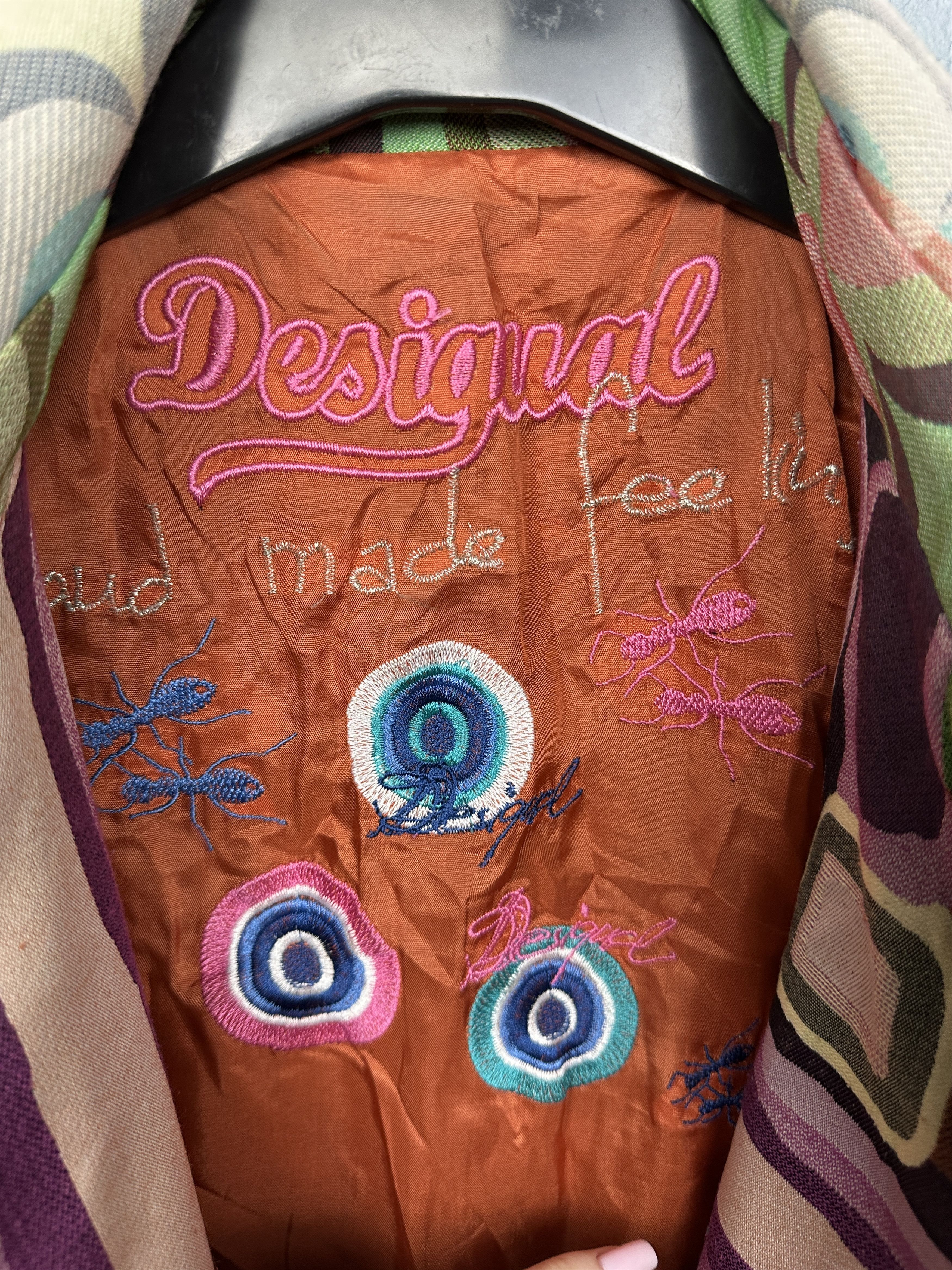 Desigual Desigual Womens Coat Jacket Size S / US 4 / IT 40 - 4 Thumbnail