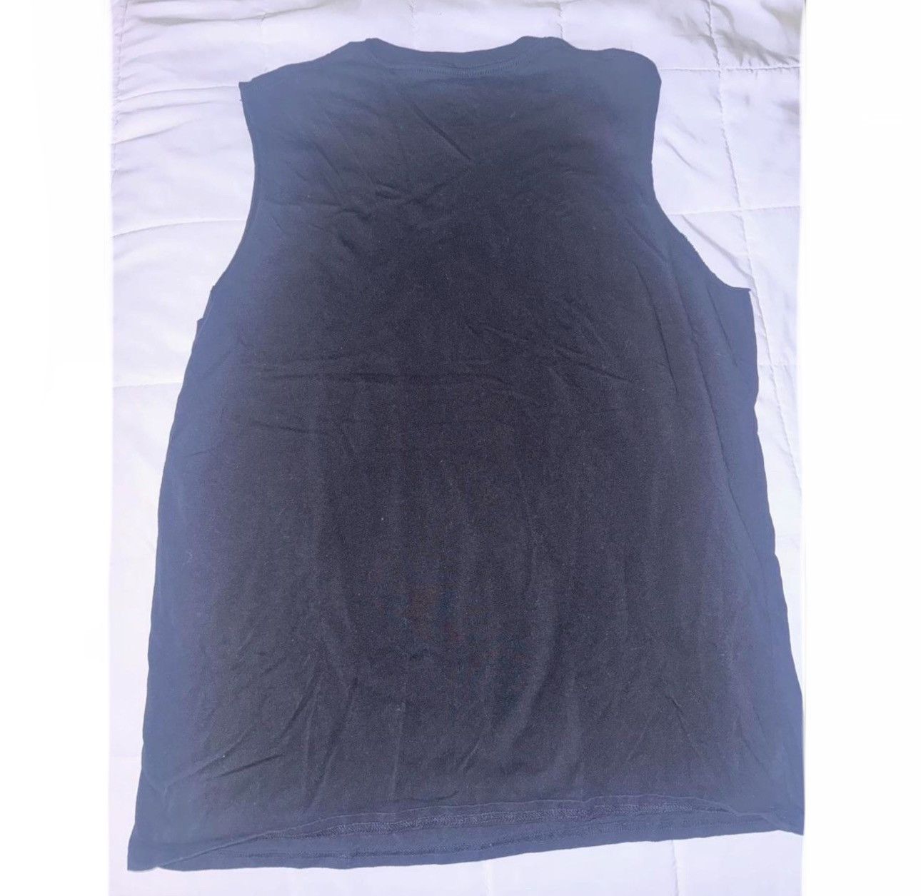 Other Goodie Two Sleeves Gothic Skull Cross Sleeveless Tee Size L Size US L / EU 52-54 / 3 - 2 Thumbnail
