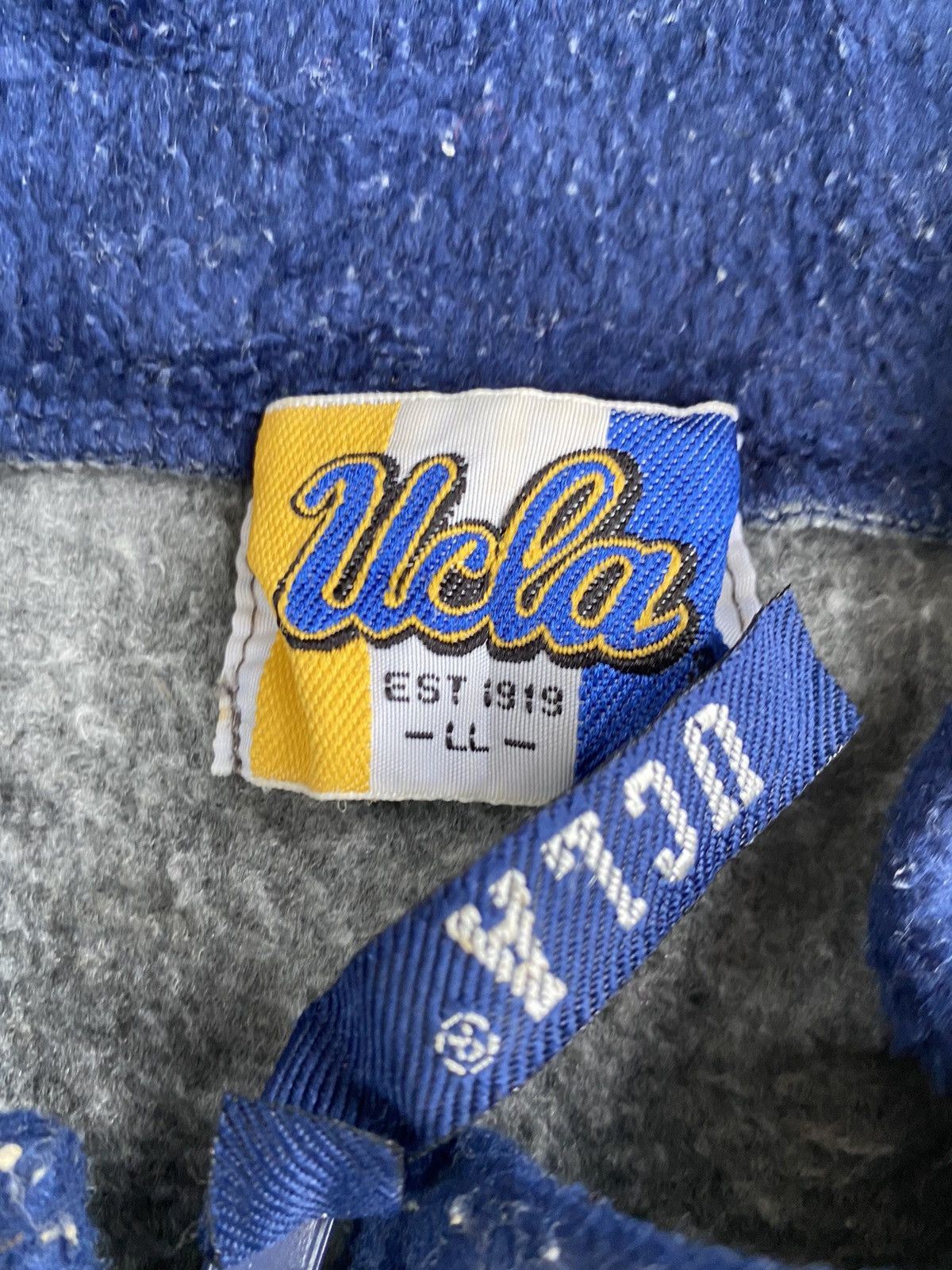 Vintage Vtg UCLA Fleece Jacket Size US XL / EU 56 / 4 - 7 Thumbnail