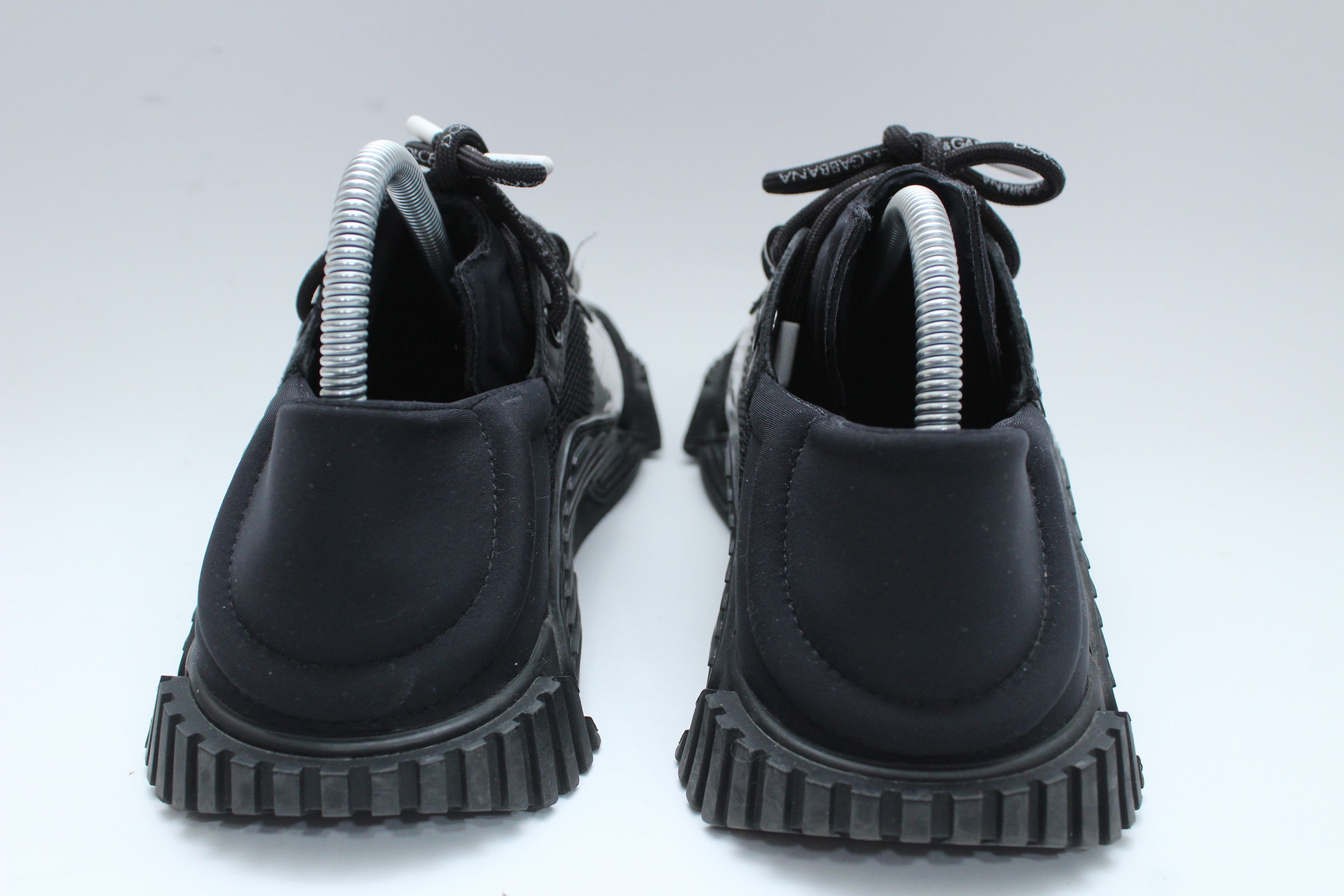 Dolce & Gabbana Dolce & Gabbana NS1 Black Mixed Materials Sneakers IT 42 Size US 9 / EU 42 - 8 Thumbnail