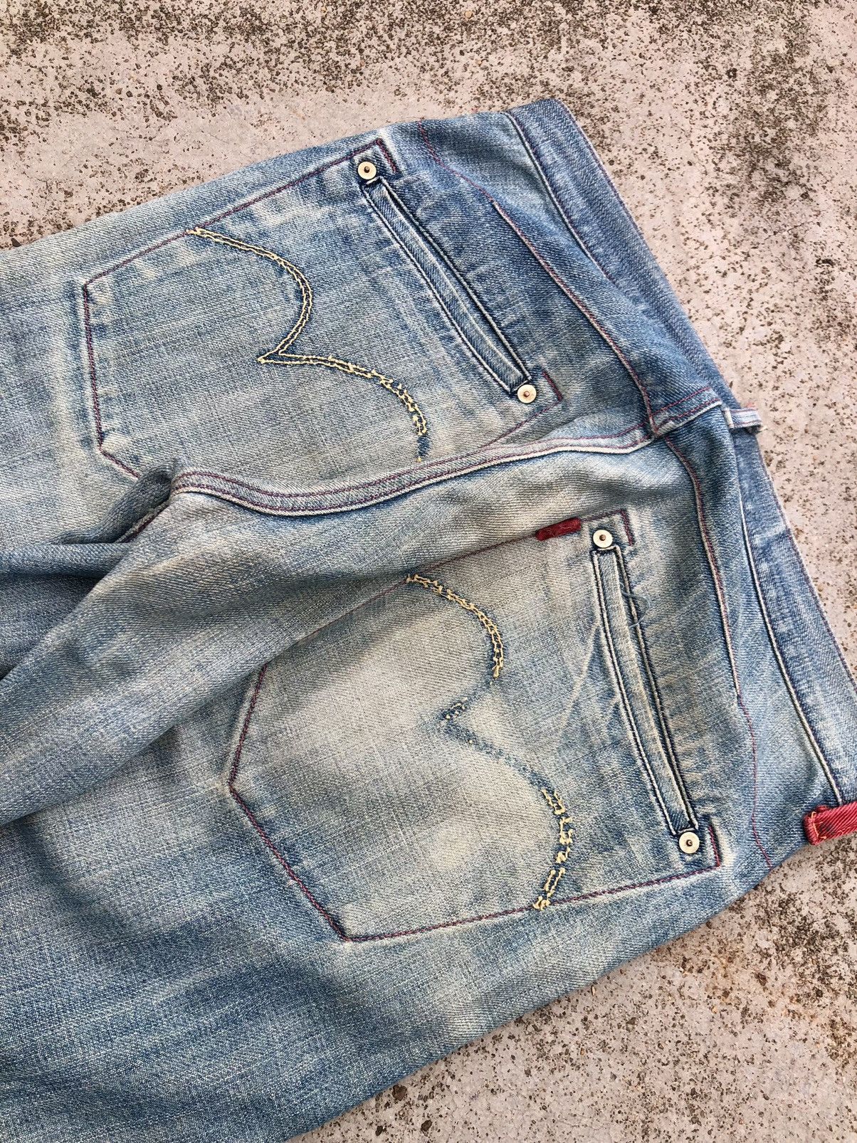 Levi's × Vintage VINTAGE BLUE SELVEDGE LEVIS DENIM Size US 32 / EU 48 - 14 Thumbnail