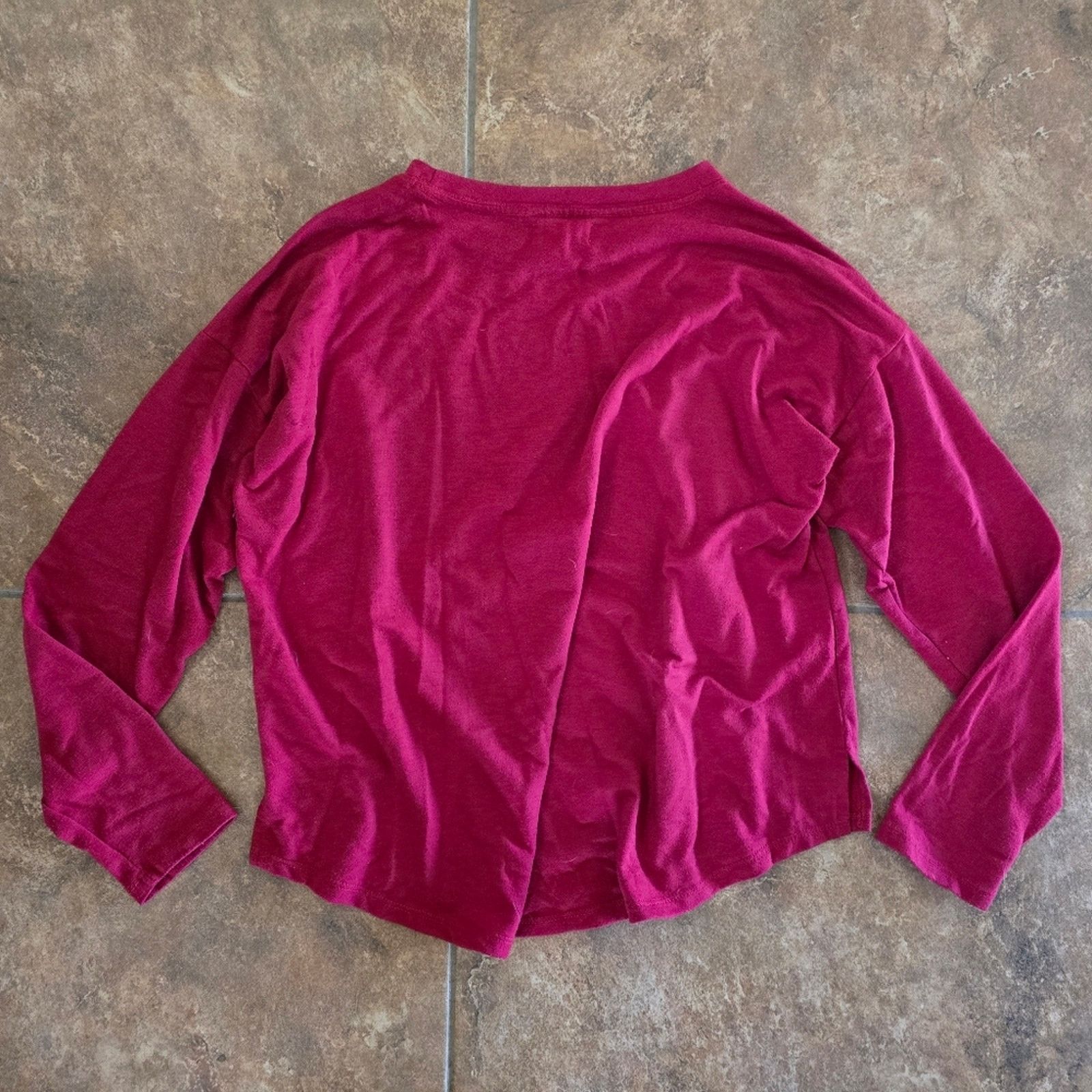 Other Red | 24/7 MAURICES | Long Sleeve Size M / US 6-8 / IT 42-44 - 2 Thumbnail